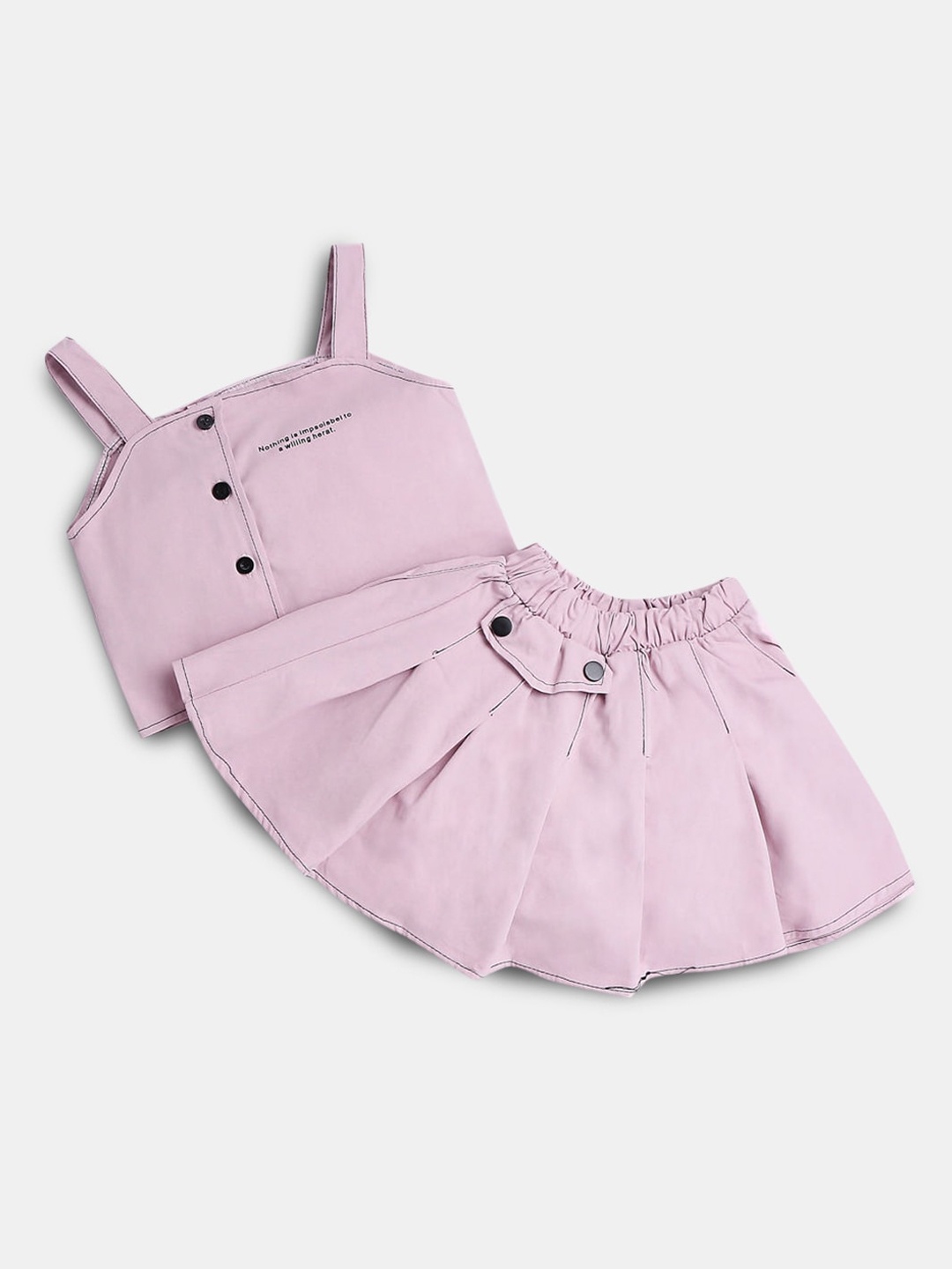 

Hopscotch Girls Pink Top and Skirt Set