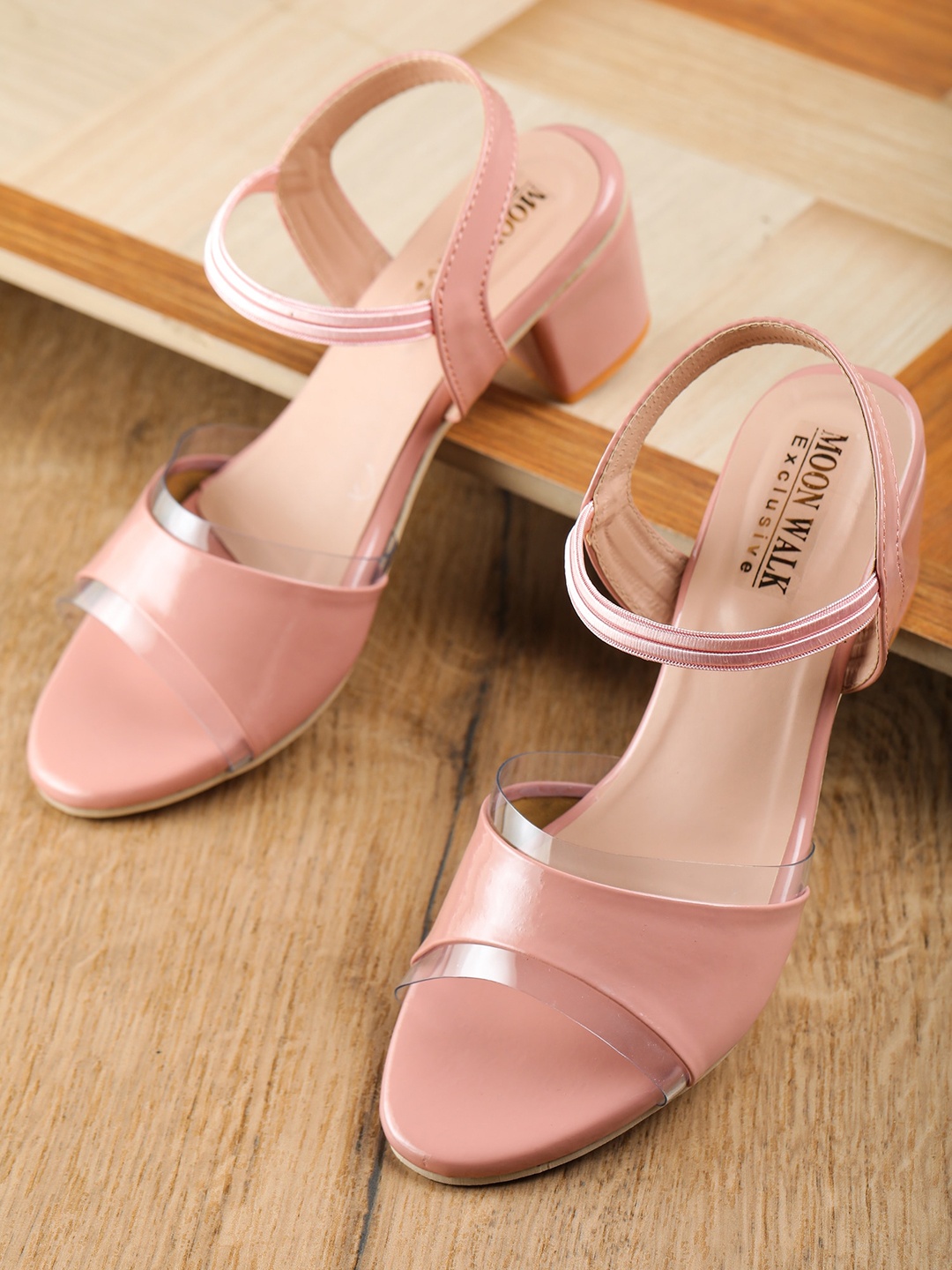 

Moonwalk Pink Block Heels