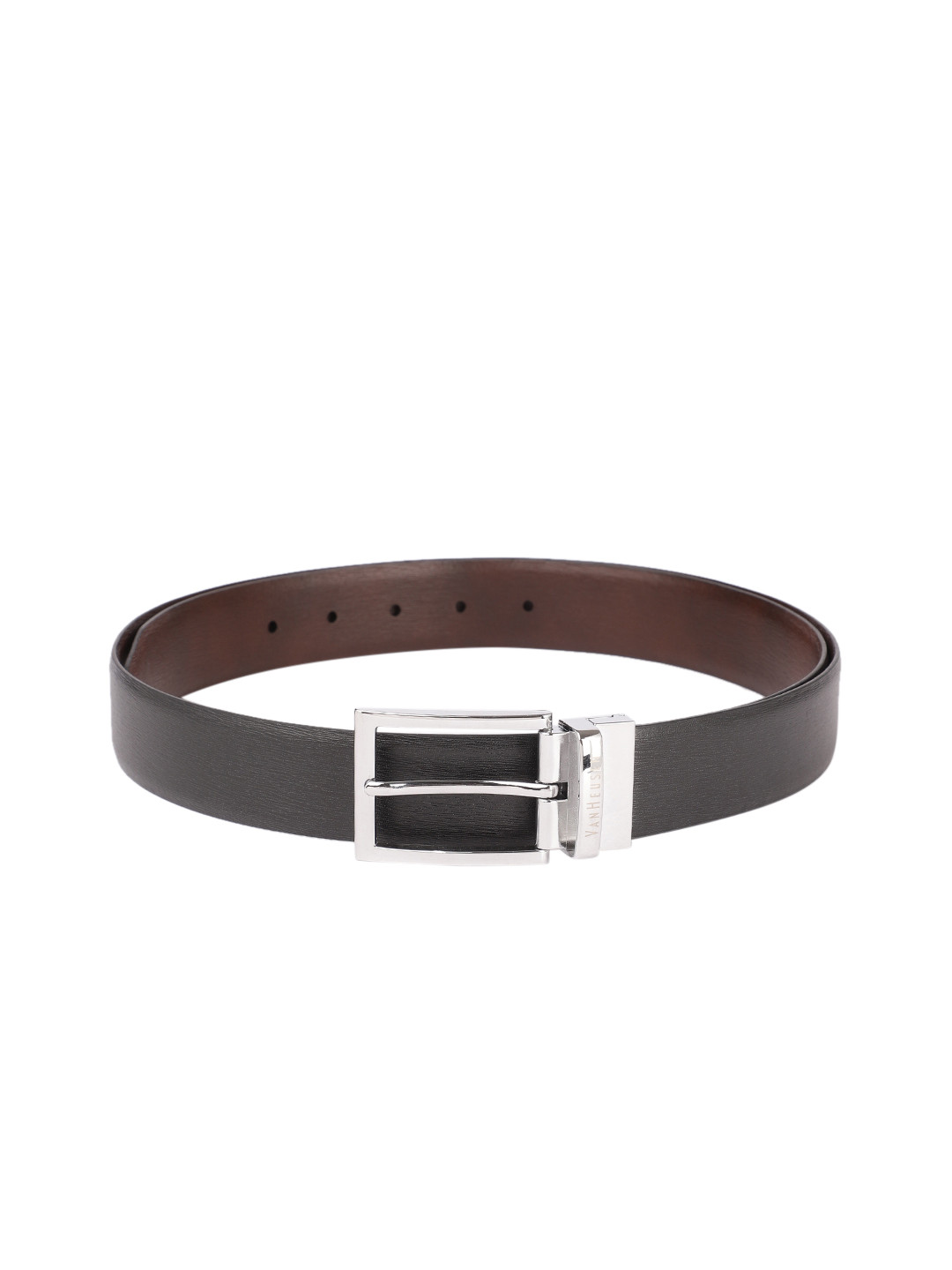 

Van Heusen Men Black Leather Belt