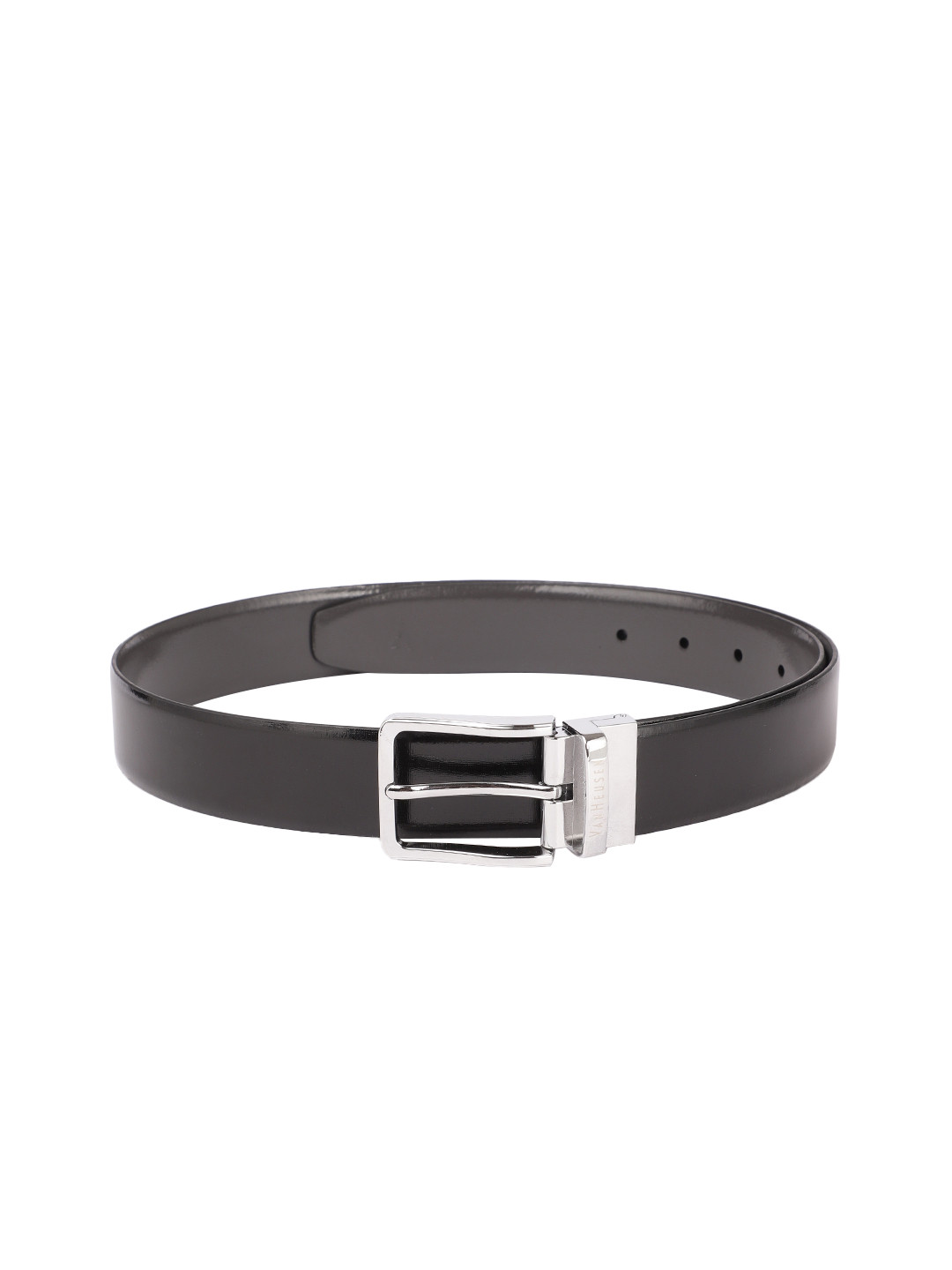 

Van Heusen Men Black Leather Belt