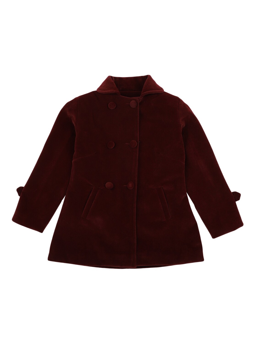 

V-Mart Girls Maroon Lightweight Longline Tailored Jacket