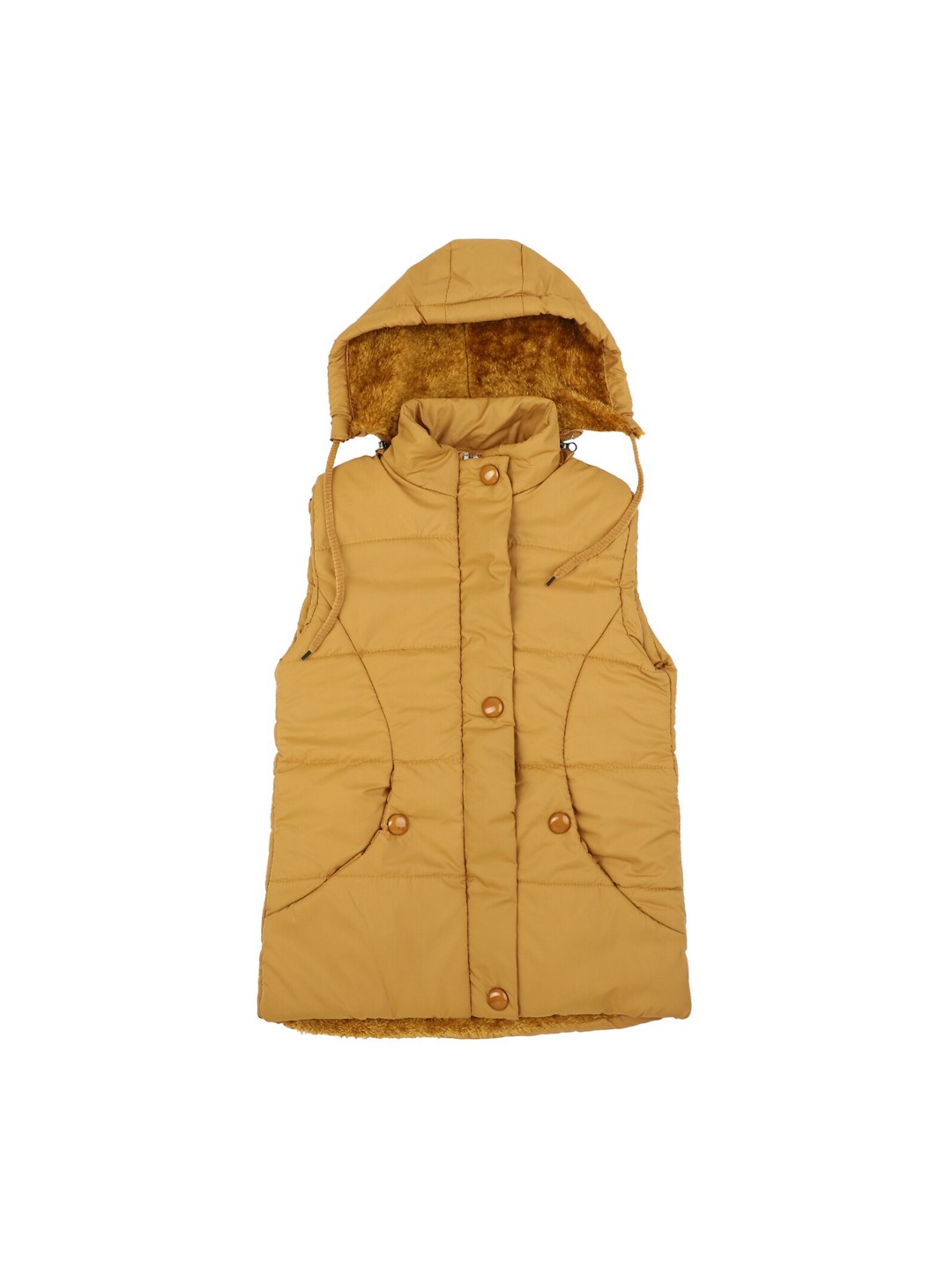 

V-Mart Girls Mustard Lightweight Padded Jacket