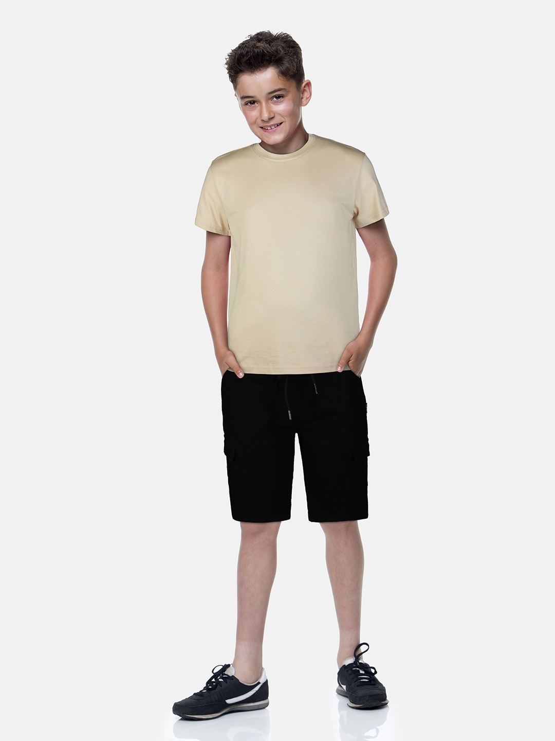 

Gini and Jony Boys Black Shorts