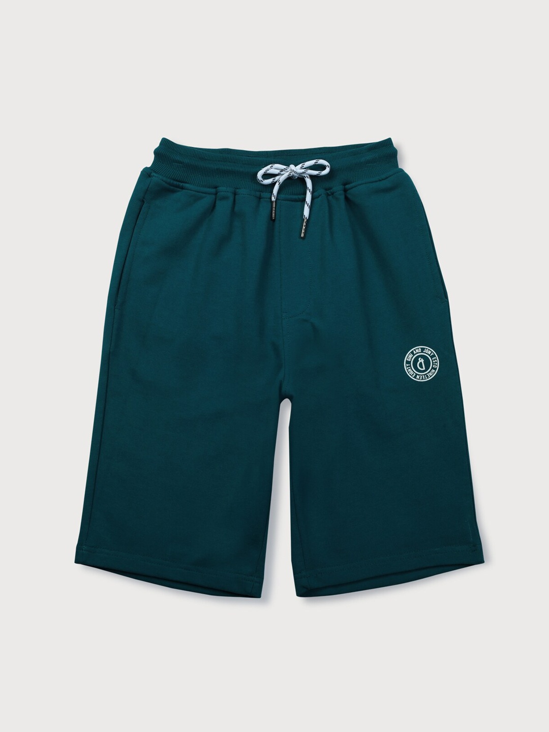 

Gini and Jony Boys Teal Blue Elasticated Shorts