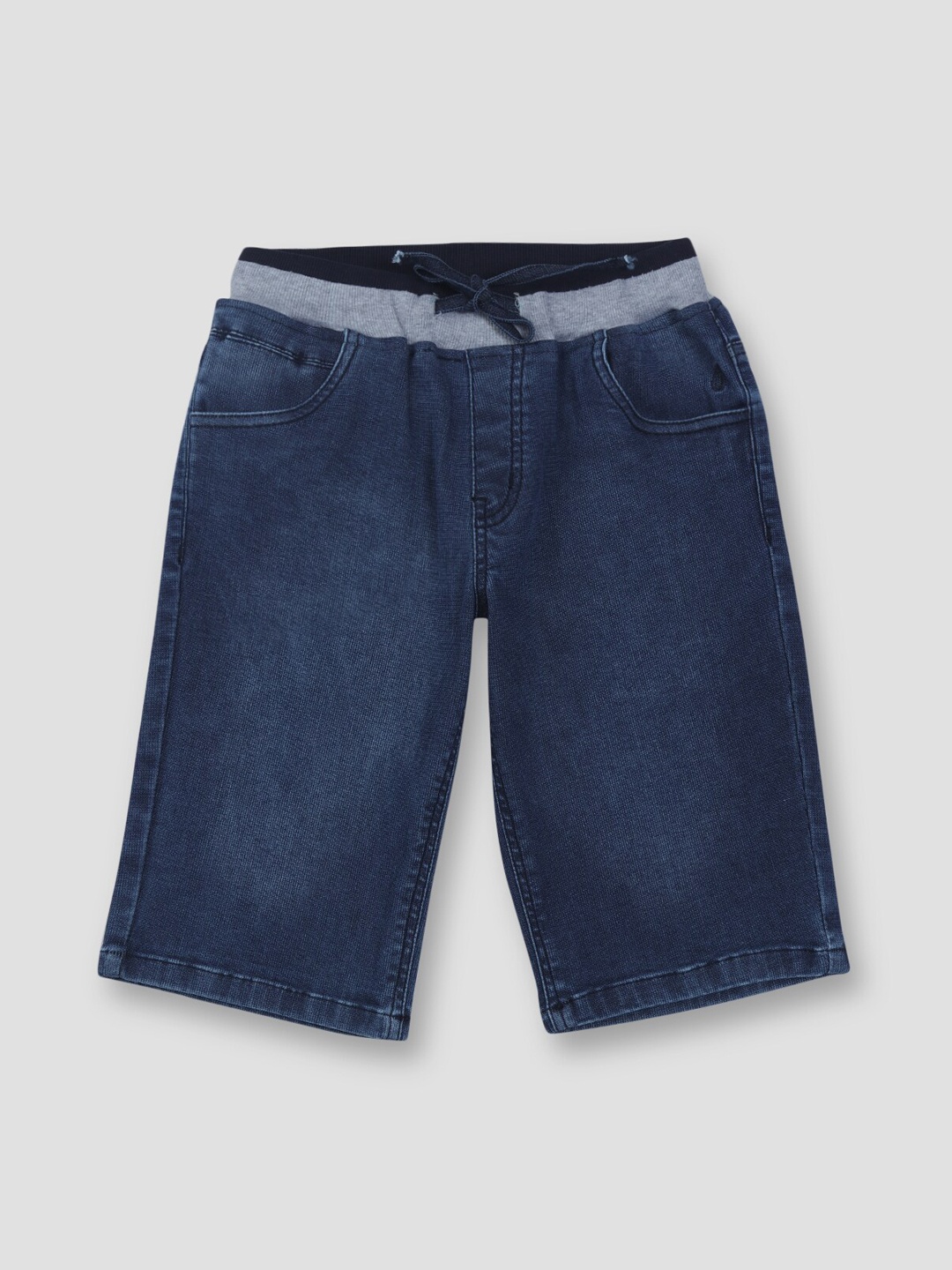 

Gini and Jony Boys Navy Blue Washed Denim Shorts