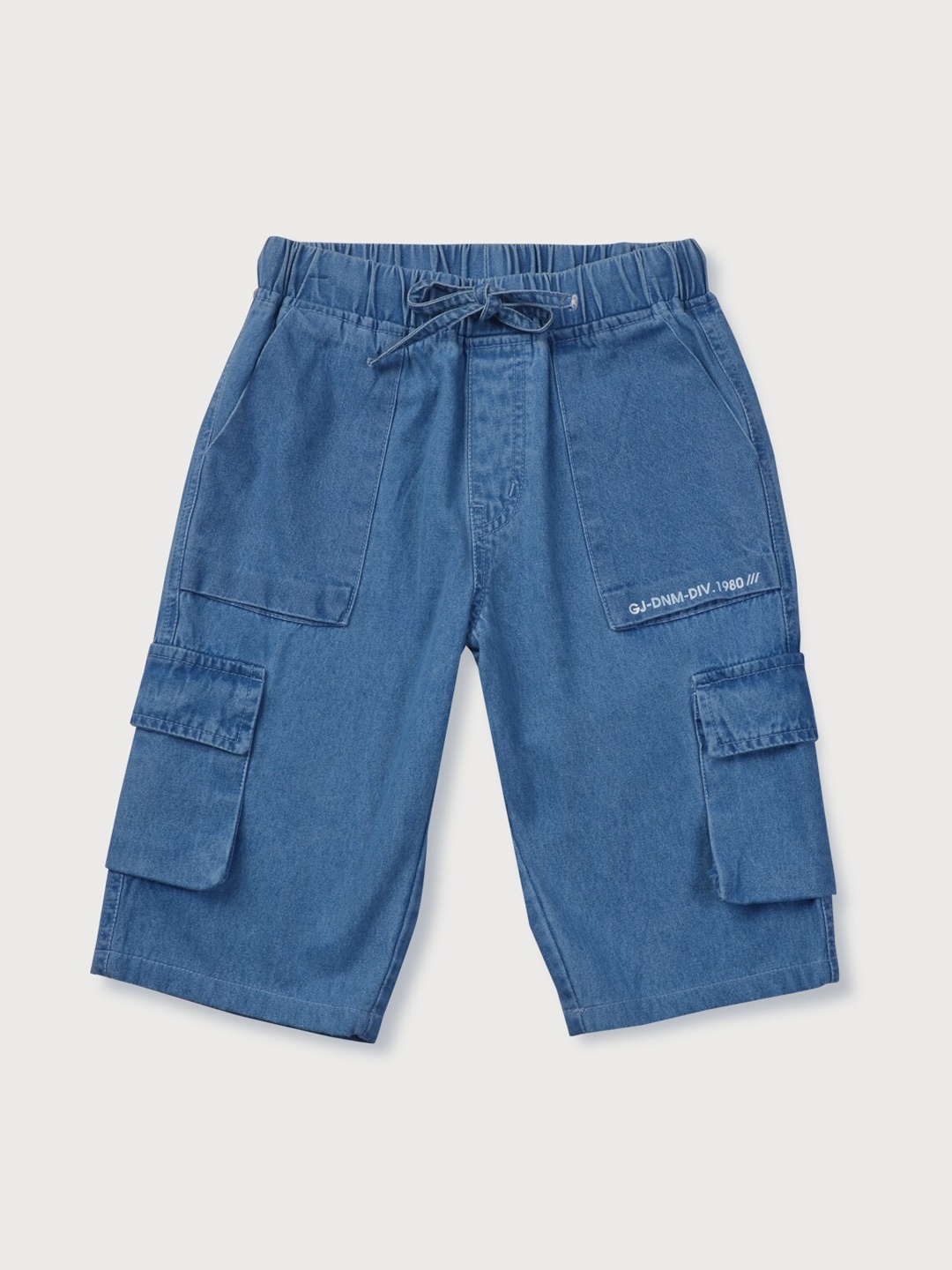 

Gini and Jony Boys Blue Denim Cargo Shorts