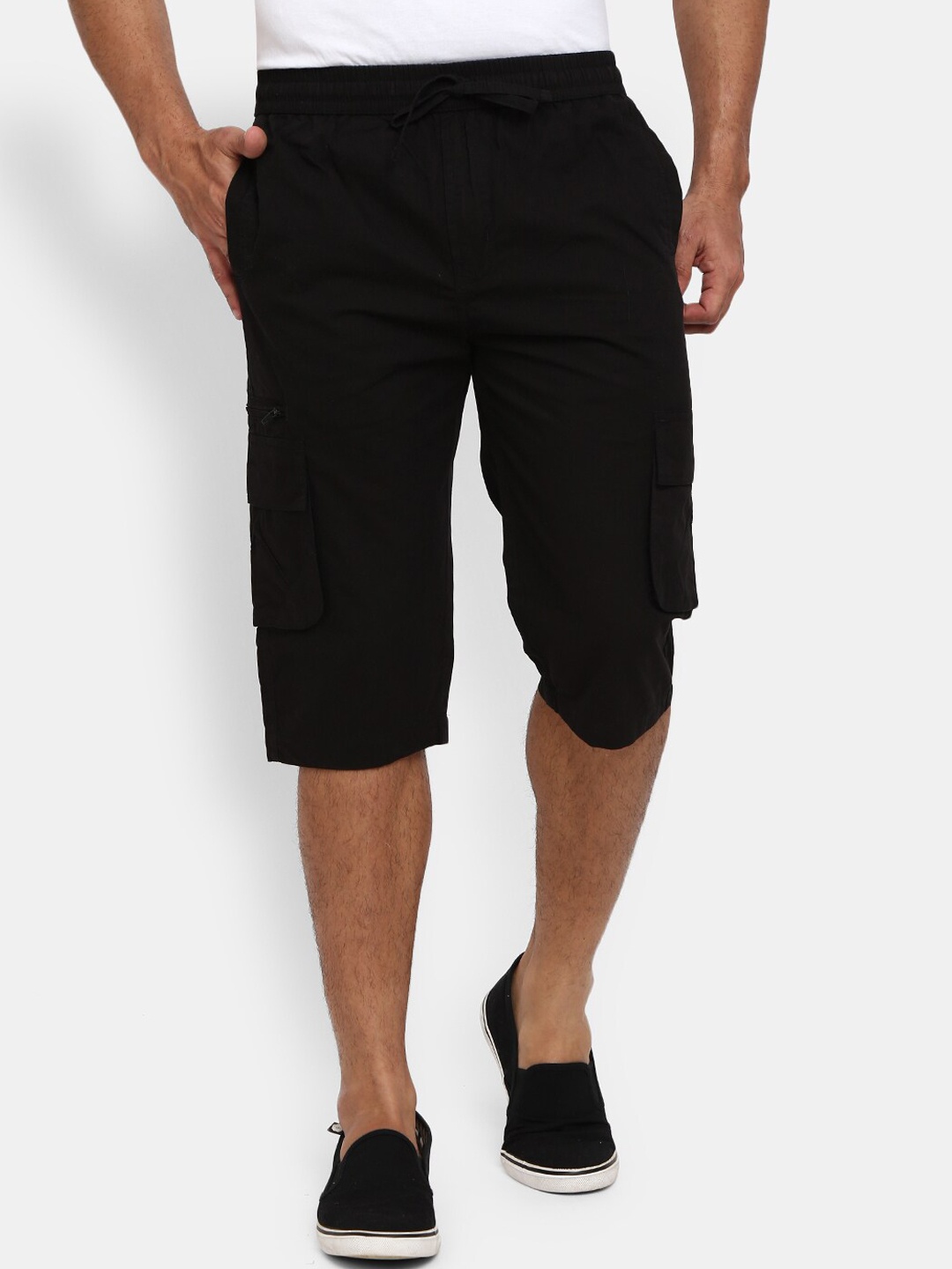 

V-Mart Men Black Outdoor Cargo Shorts