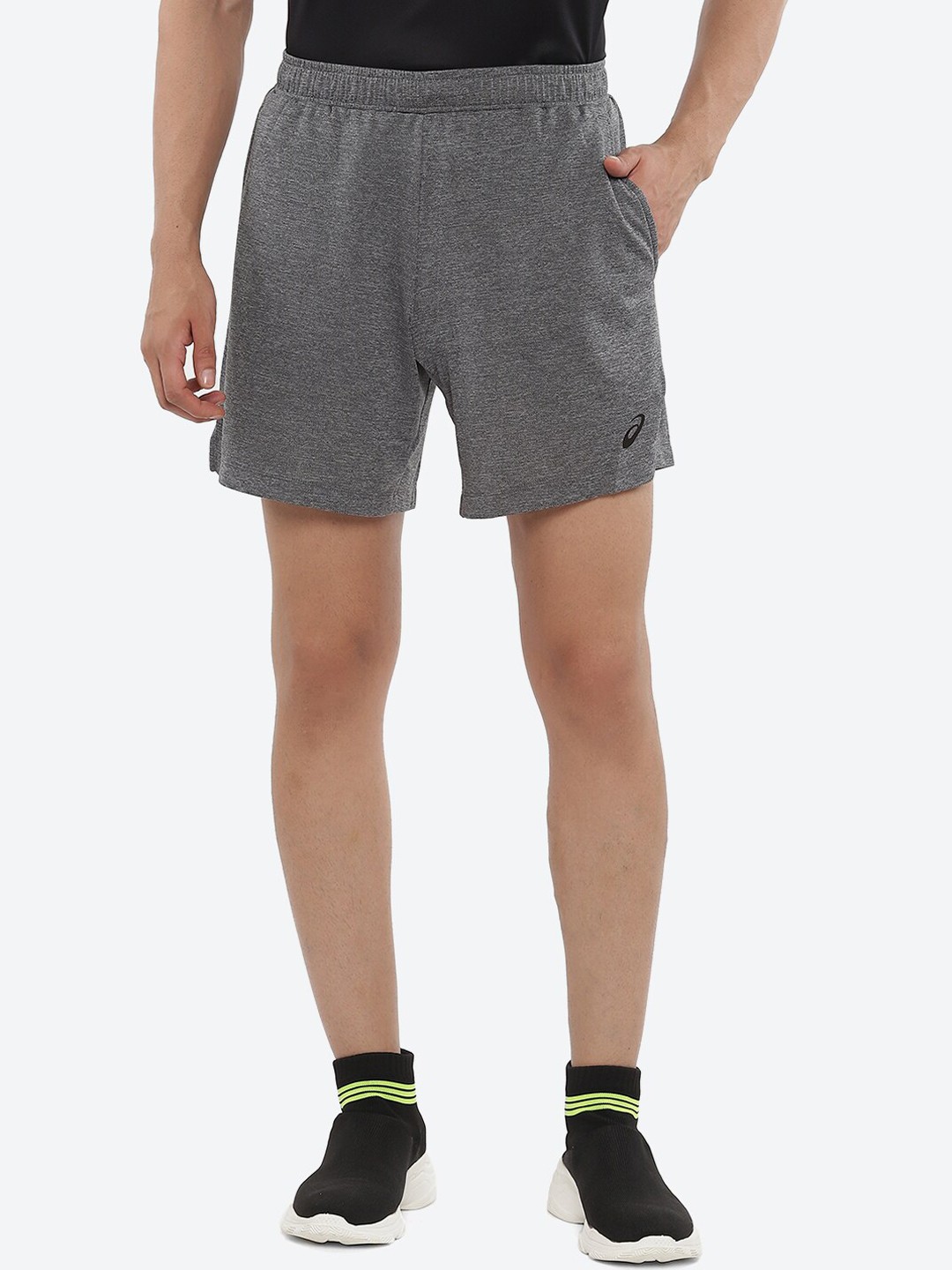 

ASICS Men Grey M 7In Training or Gym Sports Shorts