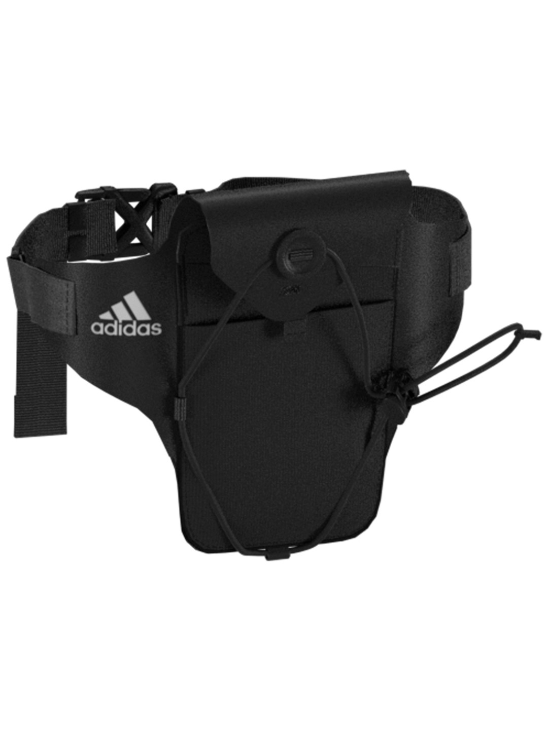

ADIDAS Kids Black Solid Adjustable RUN POCKET B G Waist Pouch