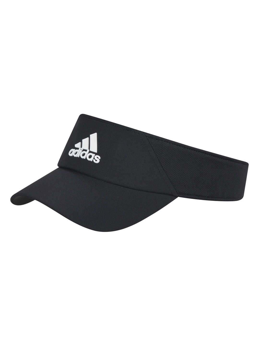 

ADIDAS Kids Black & White Brand Logo Printed VISOR A.RDY P.B Cap