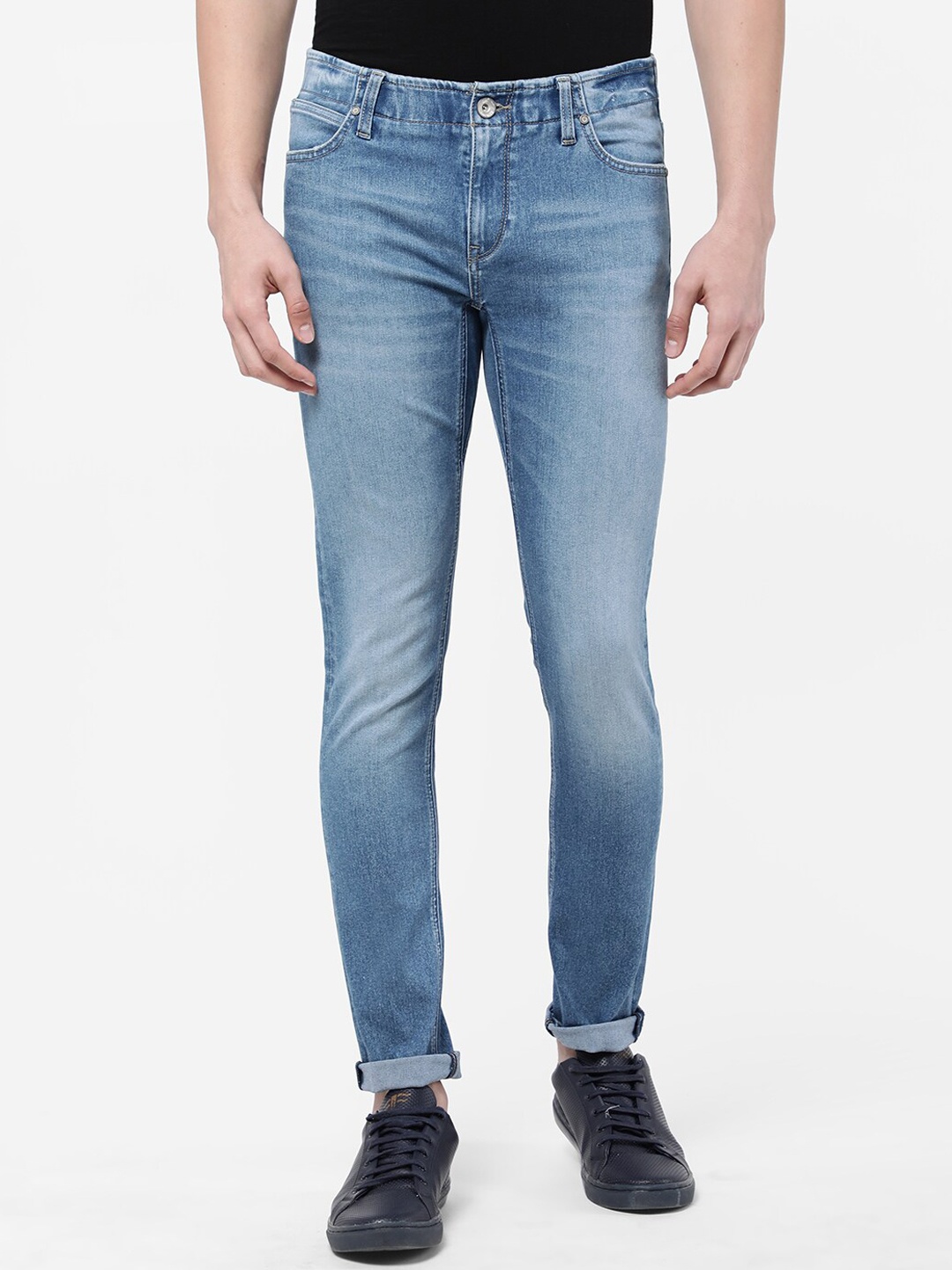 

Lee Men Blue Skinny Fit Light Fade Stretchable Jeans