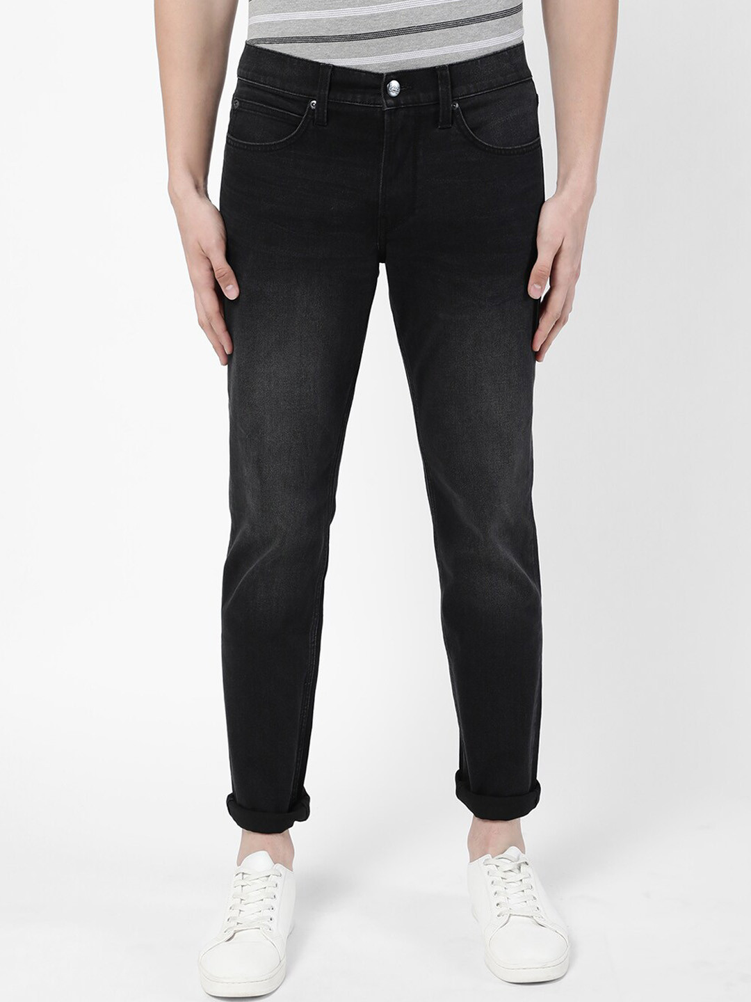 

Lee Men Black Slim Fit Light Fade Stretchable Jeans