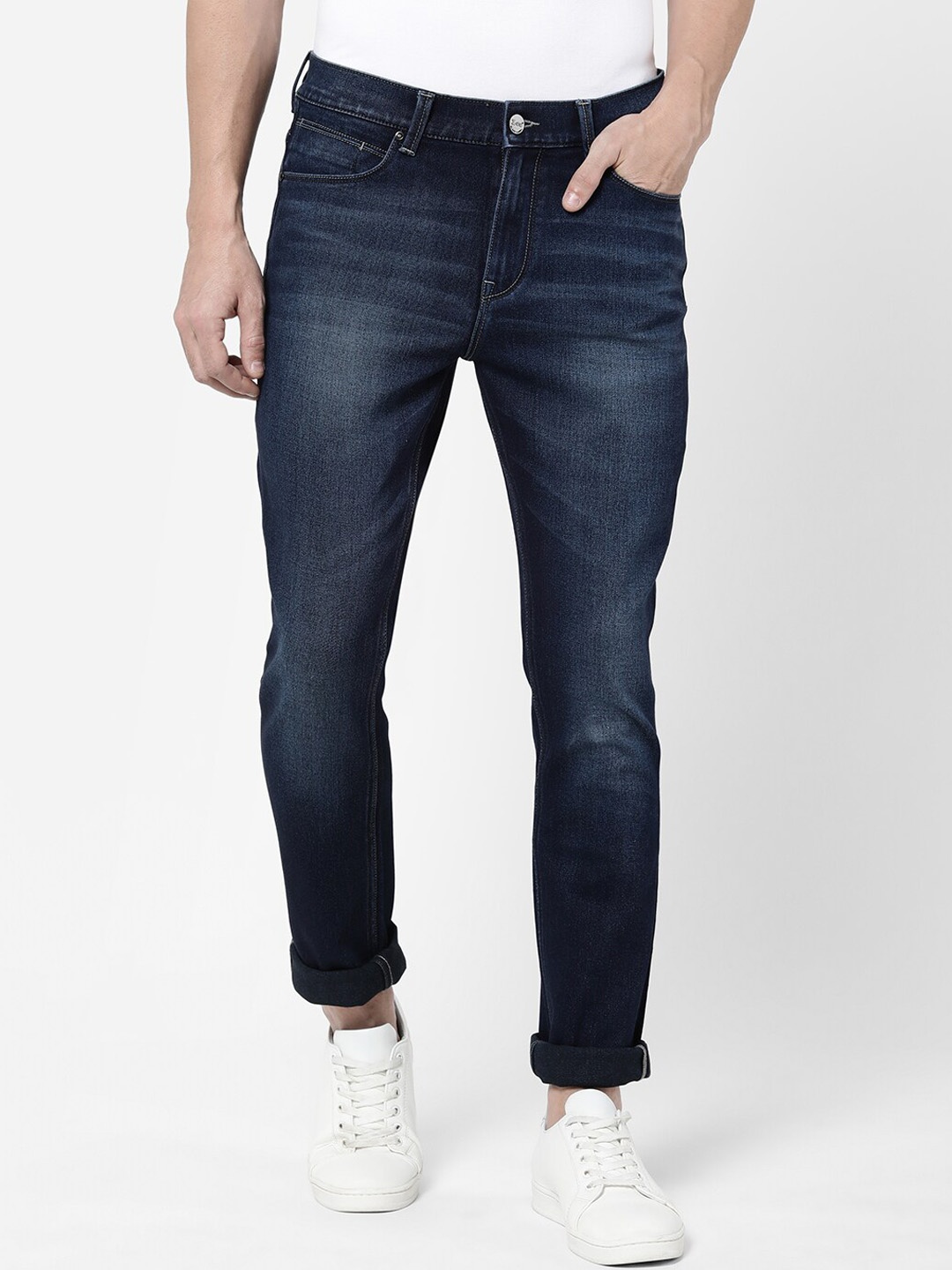 

Lee Men Blue Skinny Fit Light Fade Stretchable Jeans