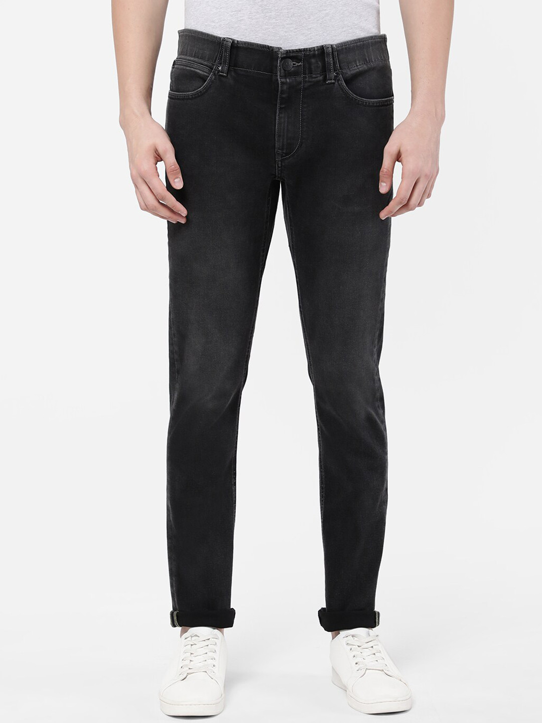

Lee Men Black Slim Fit Light Fade Stretchable Jeans