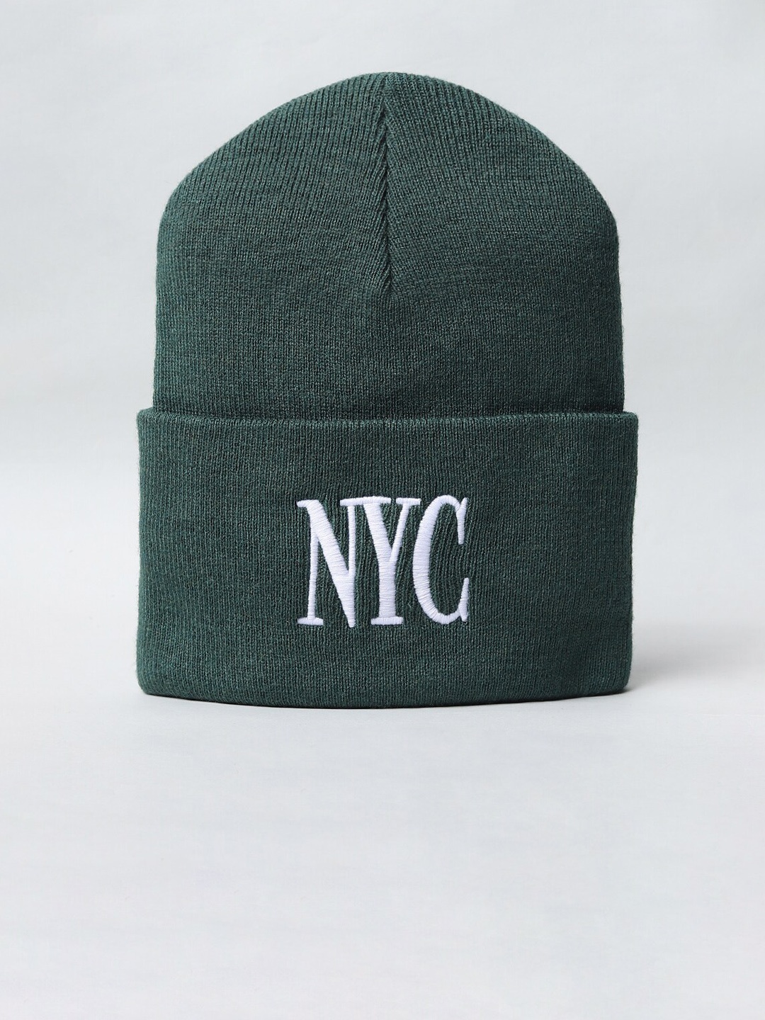 

Jack & Jones Men Green Beanie