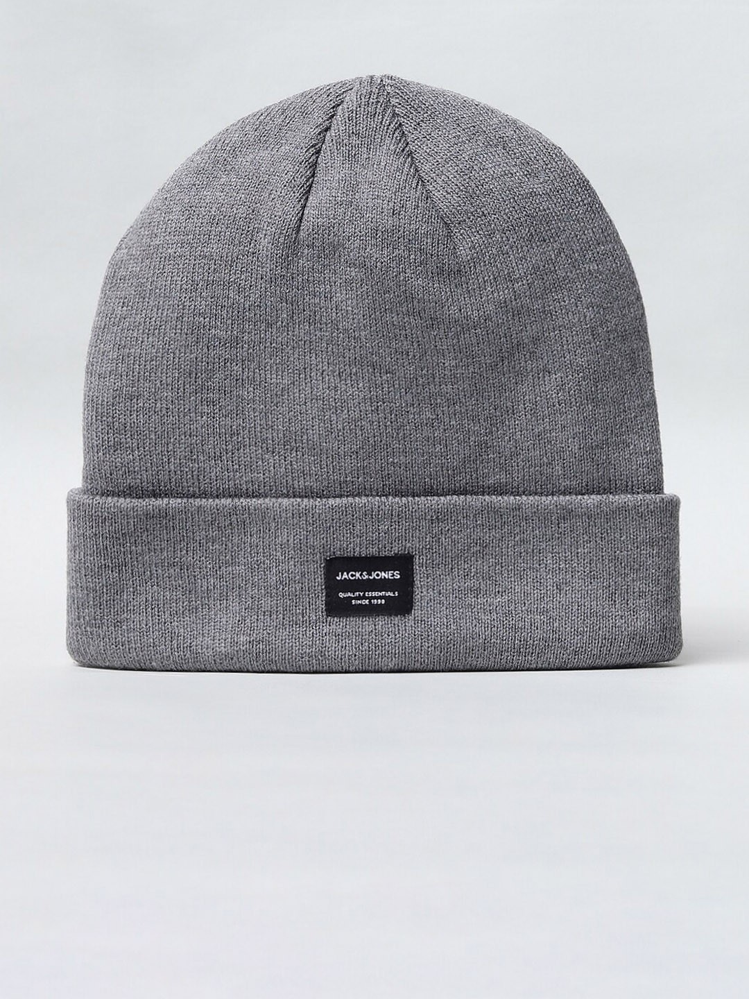 

Jack & Jones Men Grey Beanie