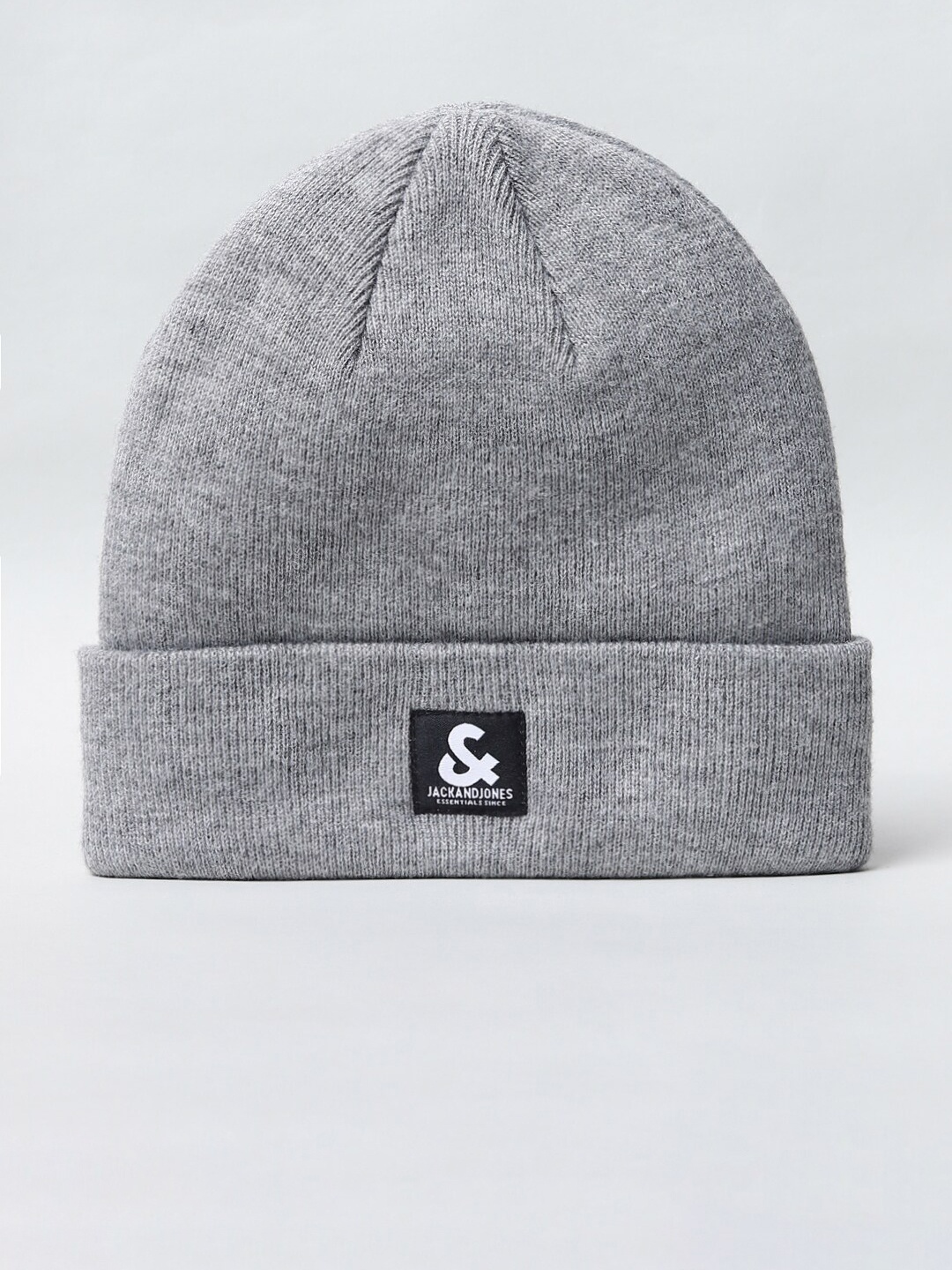 

Jack & Jones Men Grey Beanie