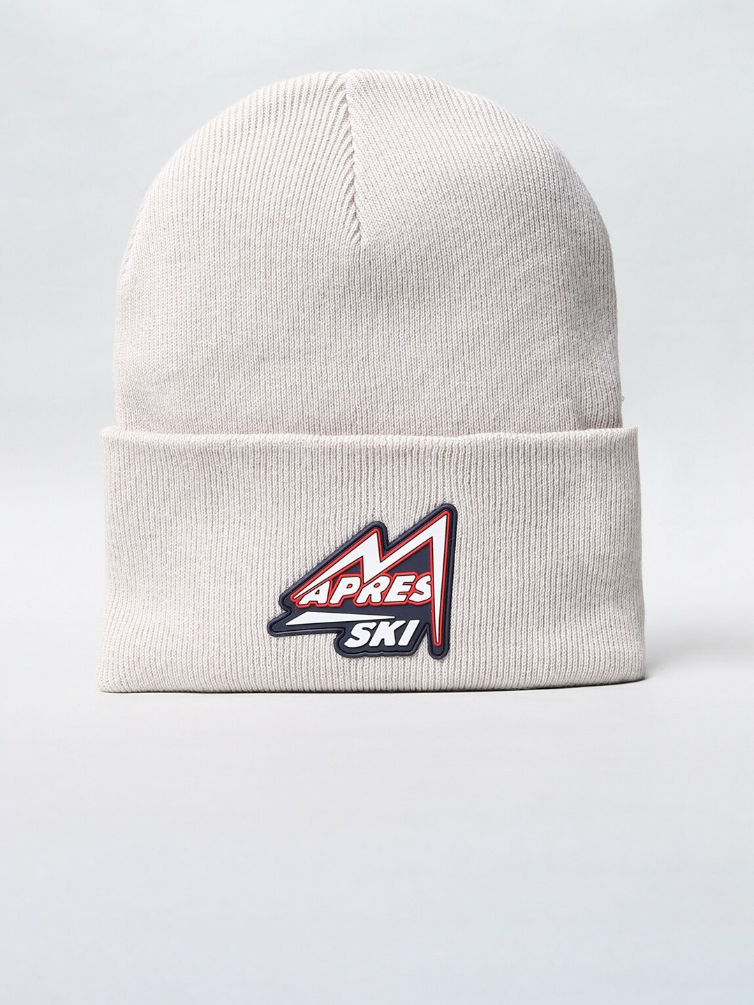 

Jack & Jones Men Grey Self Design Beanie