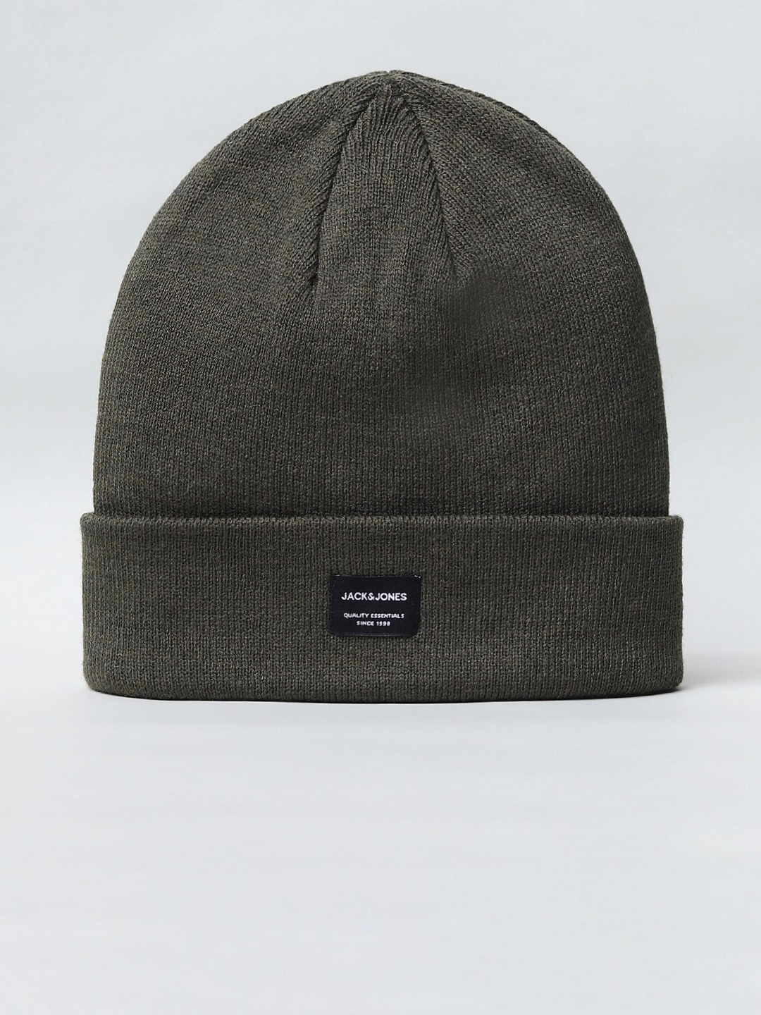 

Jack & Jones Men Green Self Design Beanie