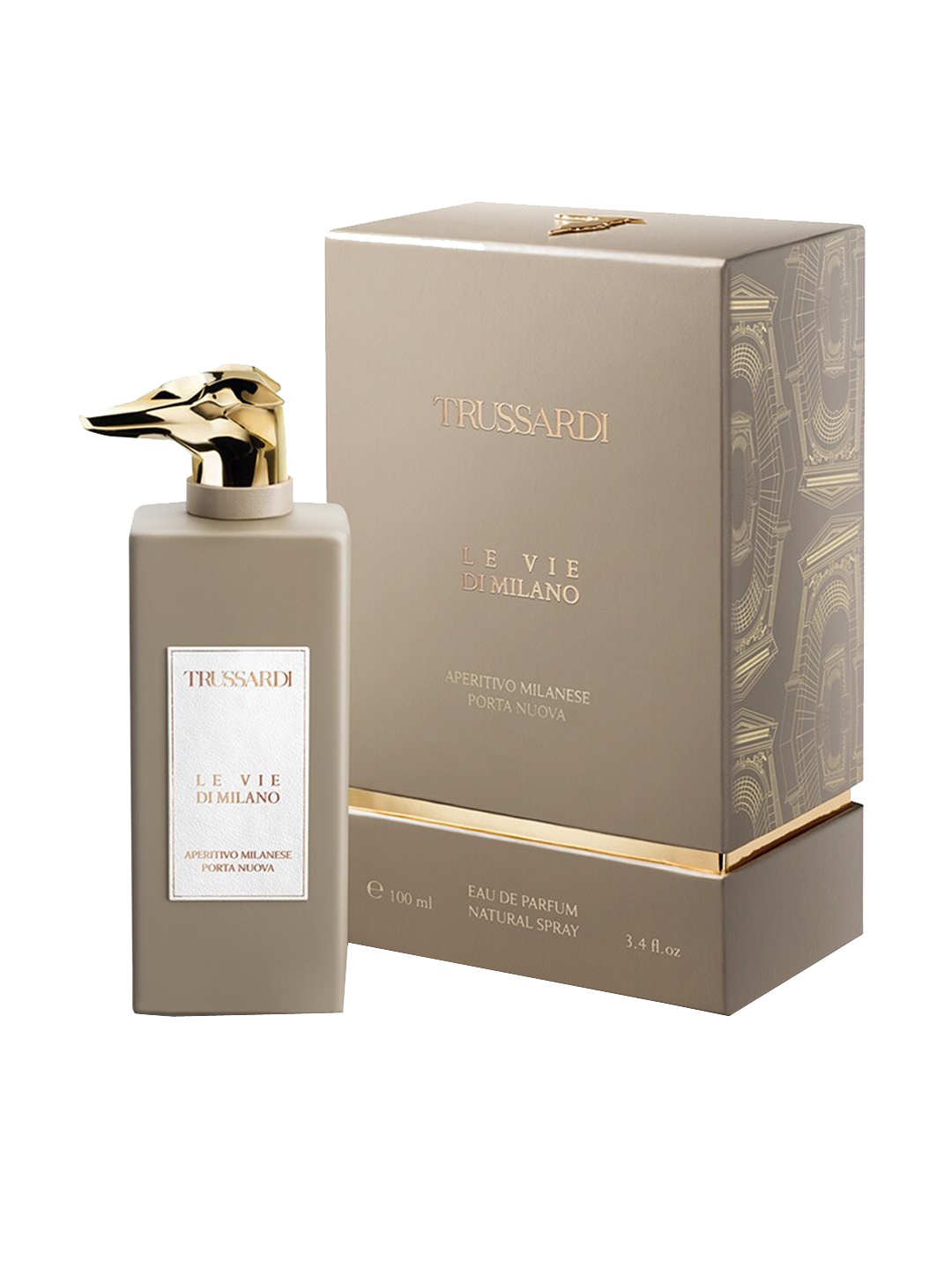 

Trussardi Le Vie di Milano Porta Nuova Eau De Perfume 100 ml, Transparent