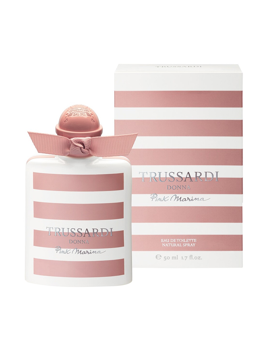 

Trussardi Women Donna Pink Marina EDT-50 ML, Transparent