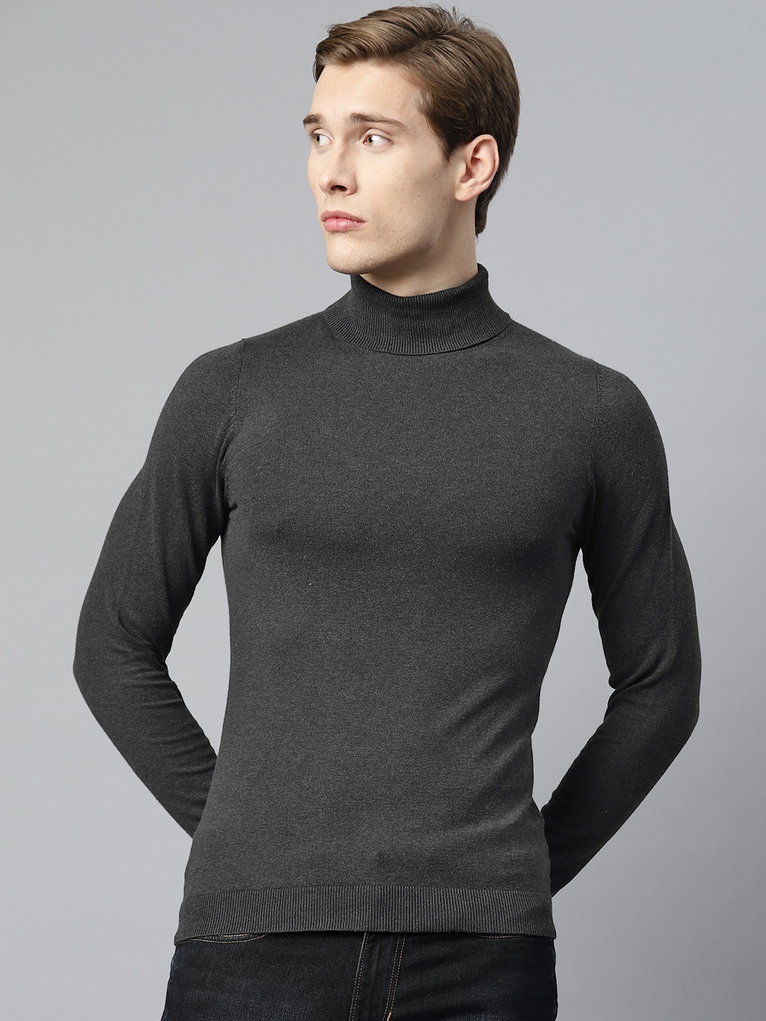 

Marks & Spencer Turtle Neck Pullover, Charcoal