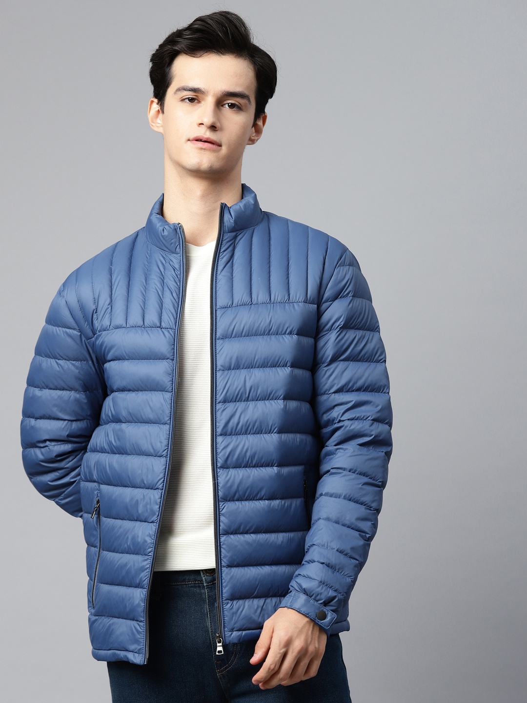 

Marks & Spencer Stormwear Tech Puffer Jacket, Navy blue
