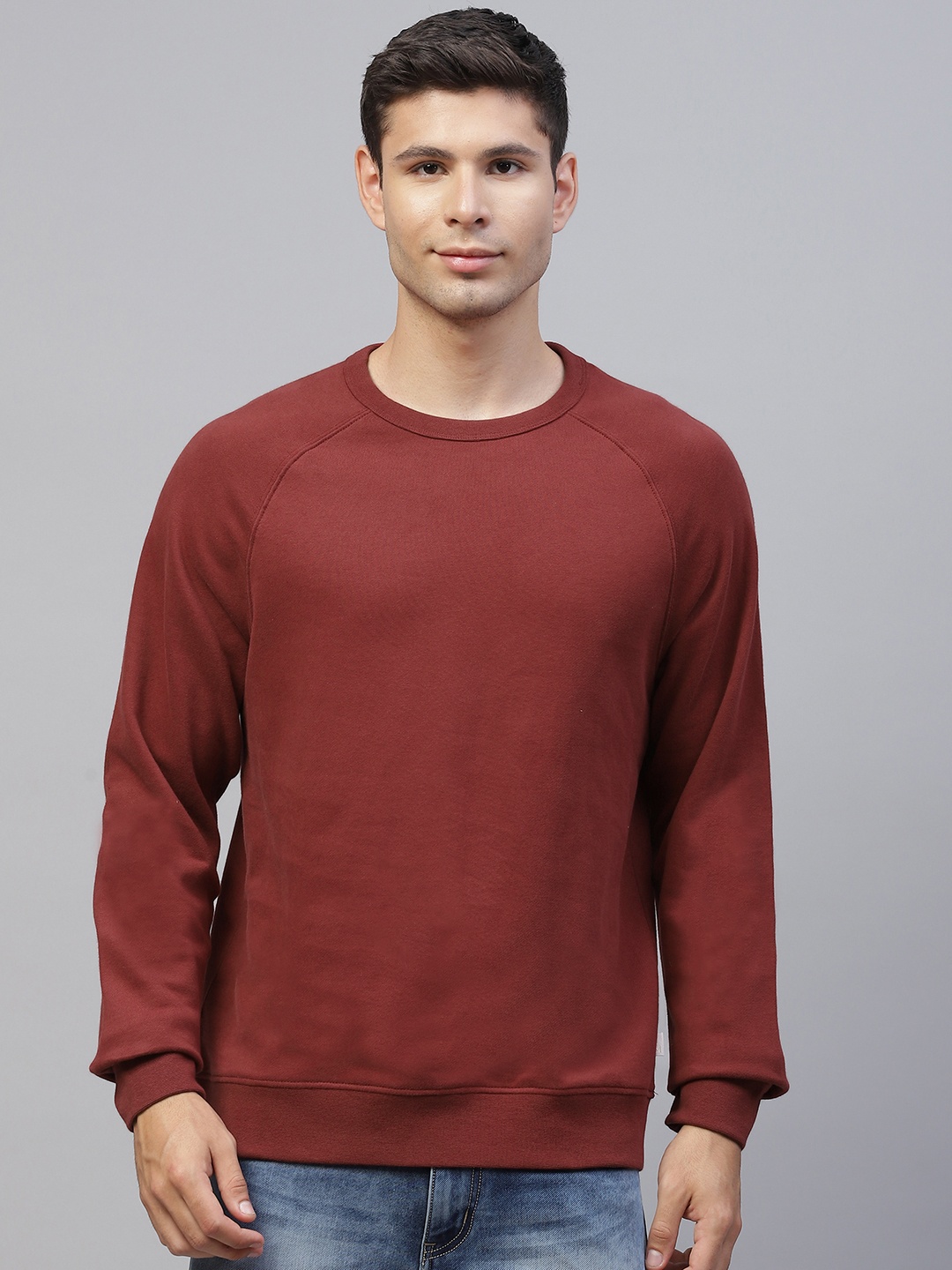 

Marks & Spencer Men Maroon Sweatshirt