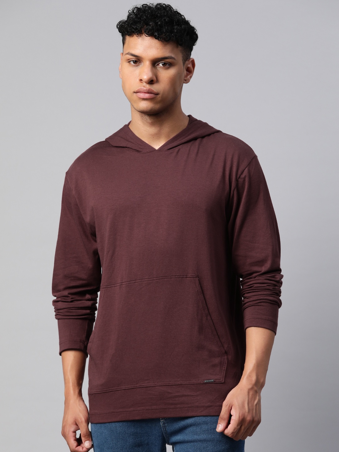 

Marks & Spencer Regular Hooded Sweatshirt, Burgundy