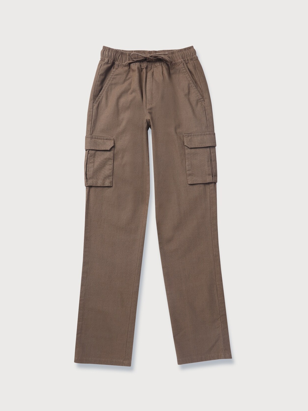 

Gini and Jony Boys Khaki Cargos Trousers