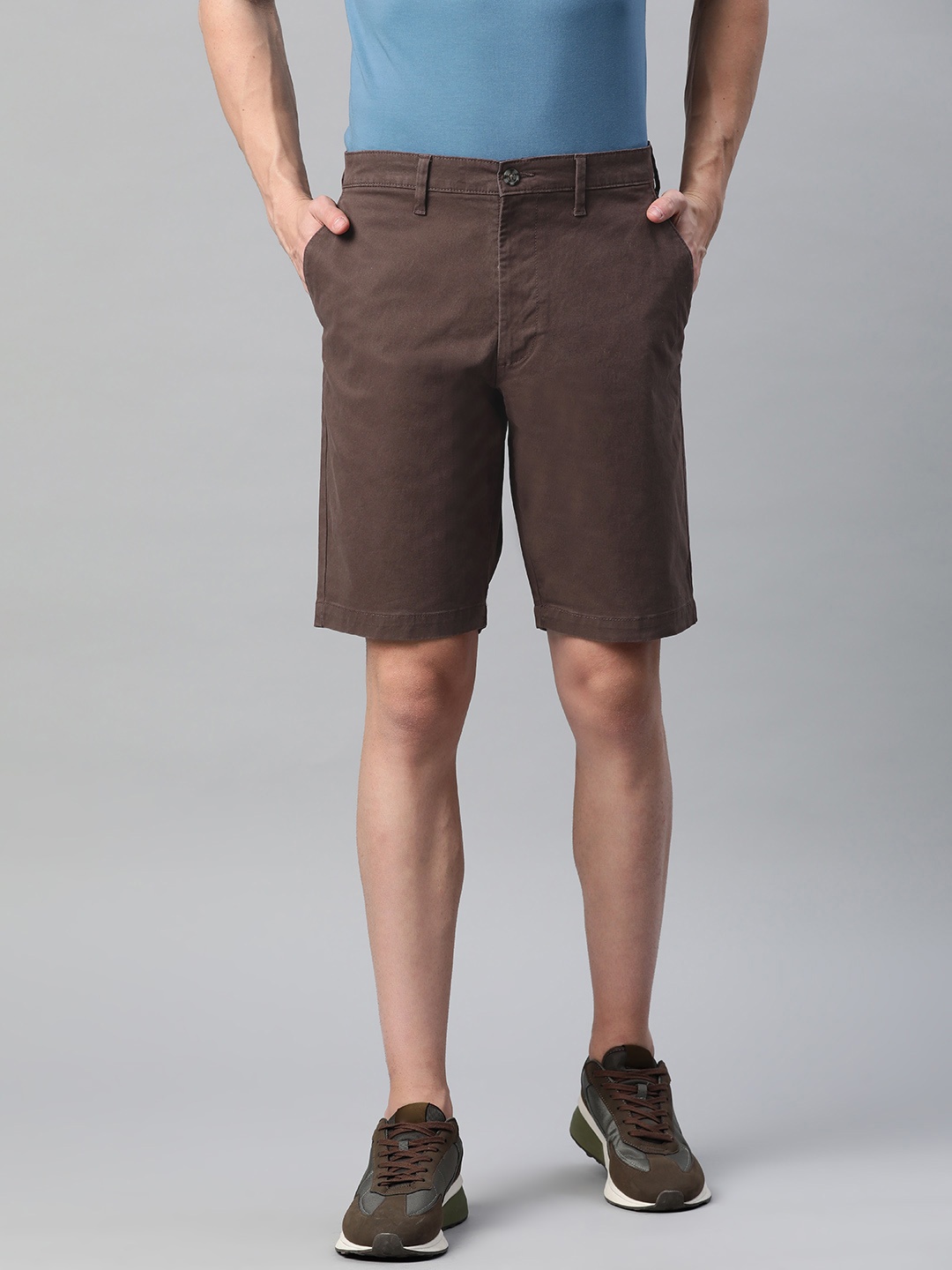 

Marks & Spencer Men Chino Shorts, Brown