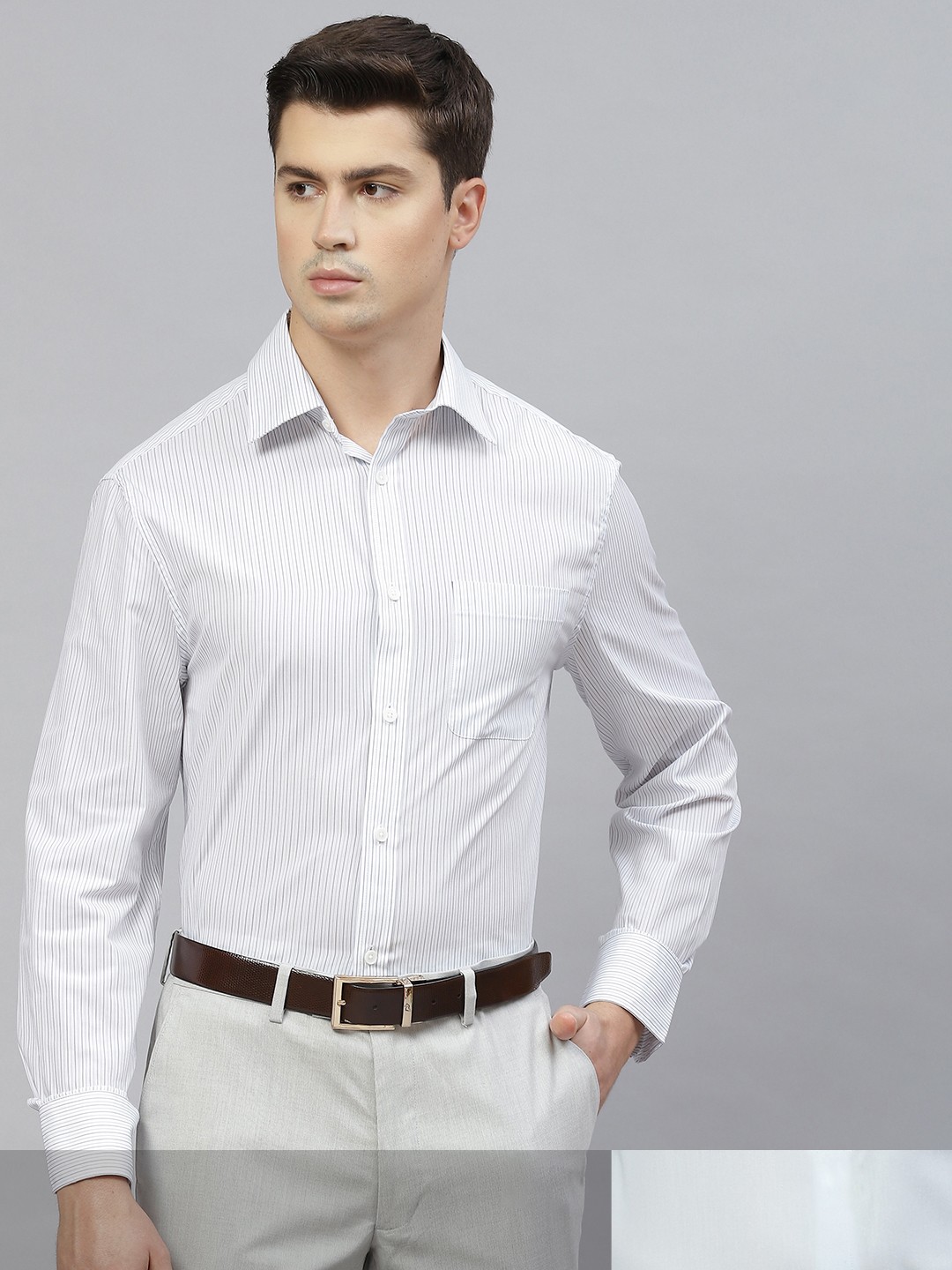

Marks & Spencer Men Pack of 2 Formal Shirt, White