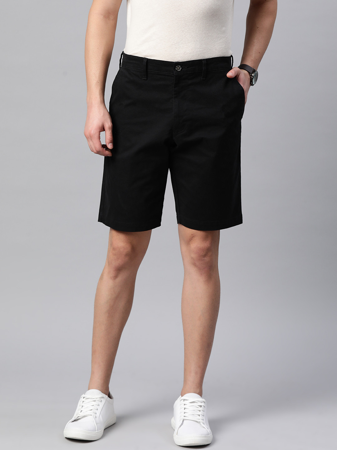 

Marks & Spencer Men Chino Shorts, Black