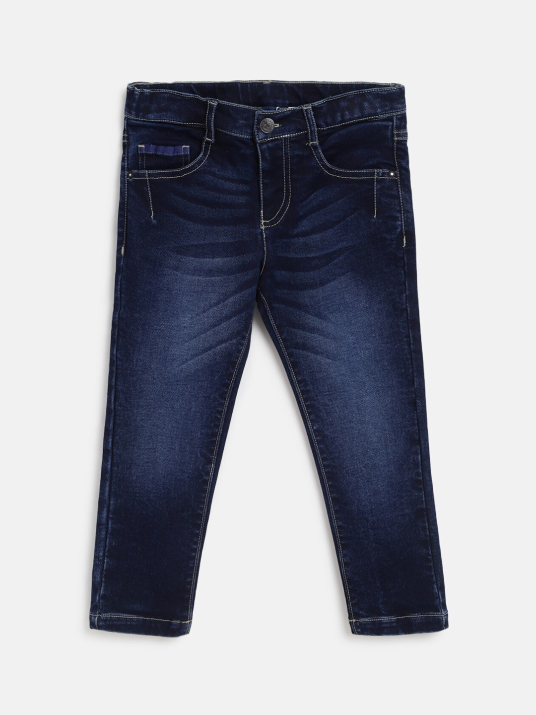 

Chicco Boys Blue Relaxed Regular fit Trousers
