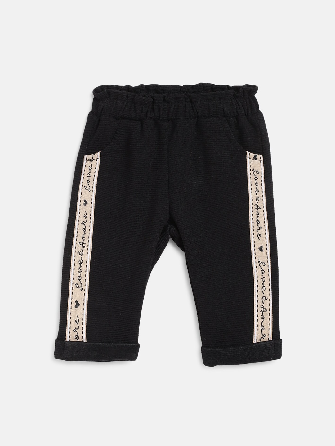 

Chicco Girls Black Relaxed Trousers