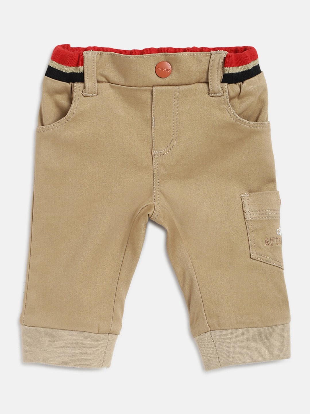 

Chicco Boys Camel Brown Relaxed Joggers Trousers