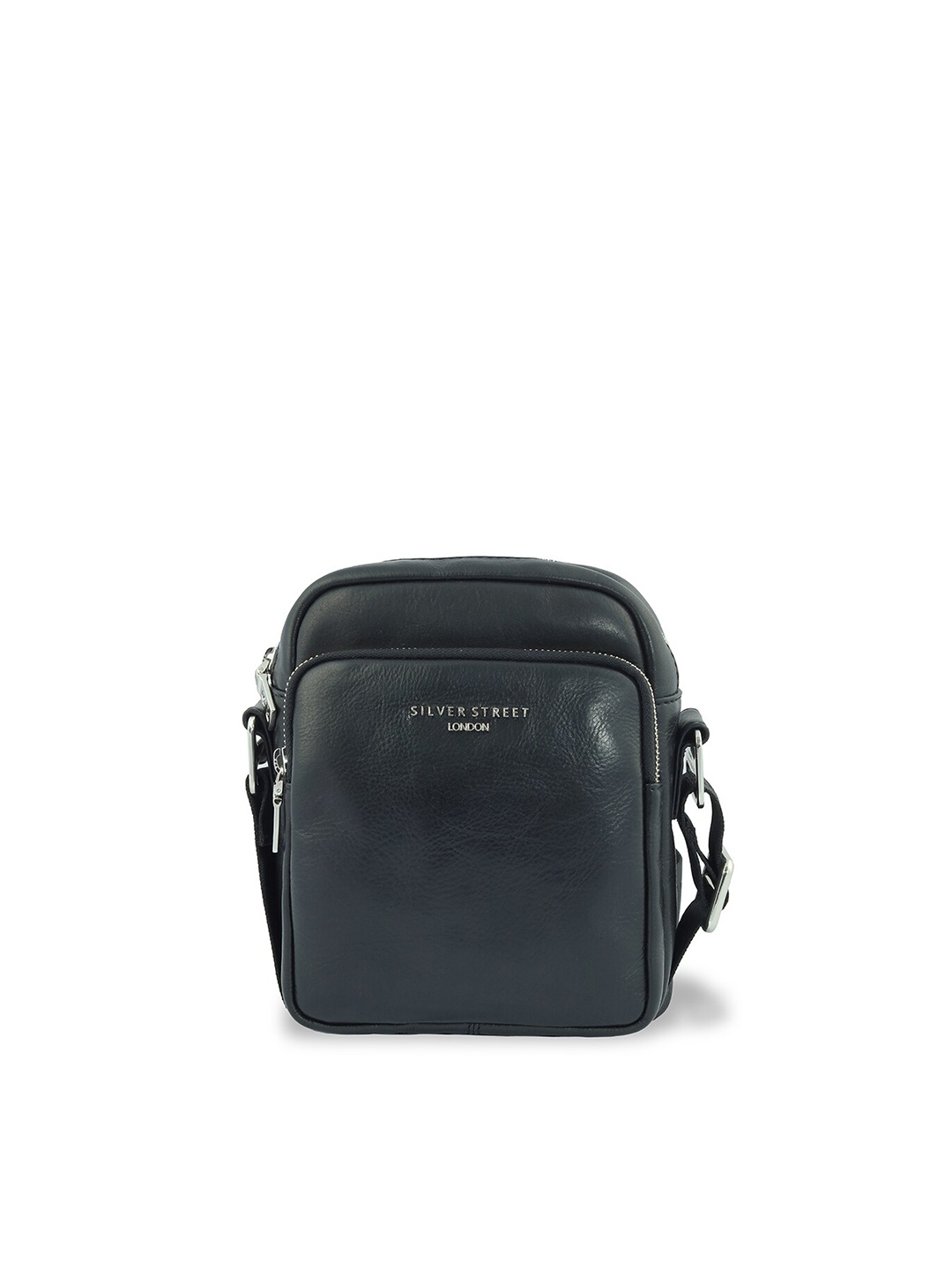 

SILVER STREET LONDON Men Black Messenger Bag
