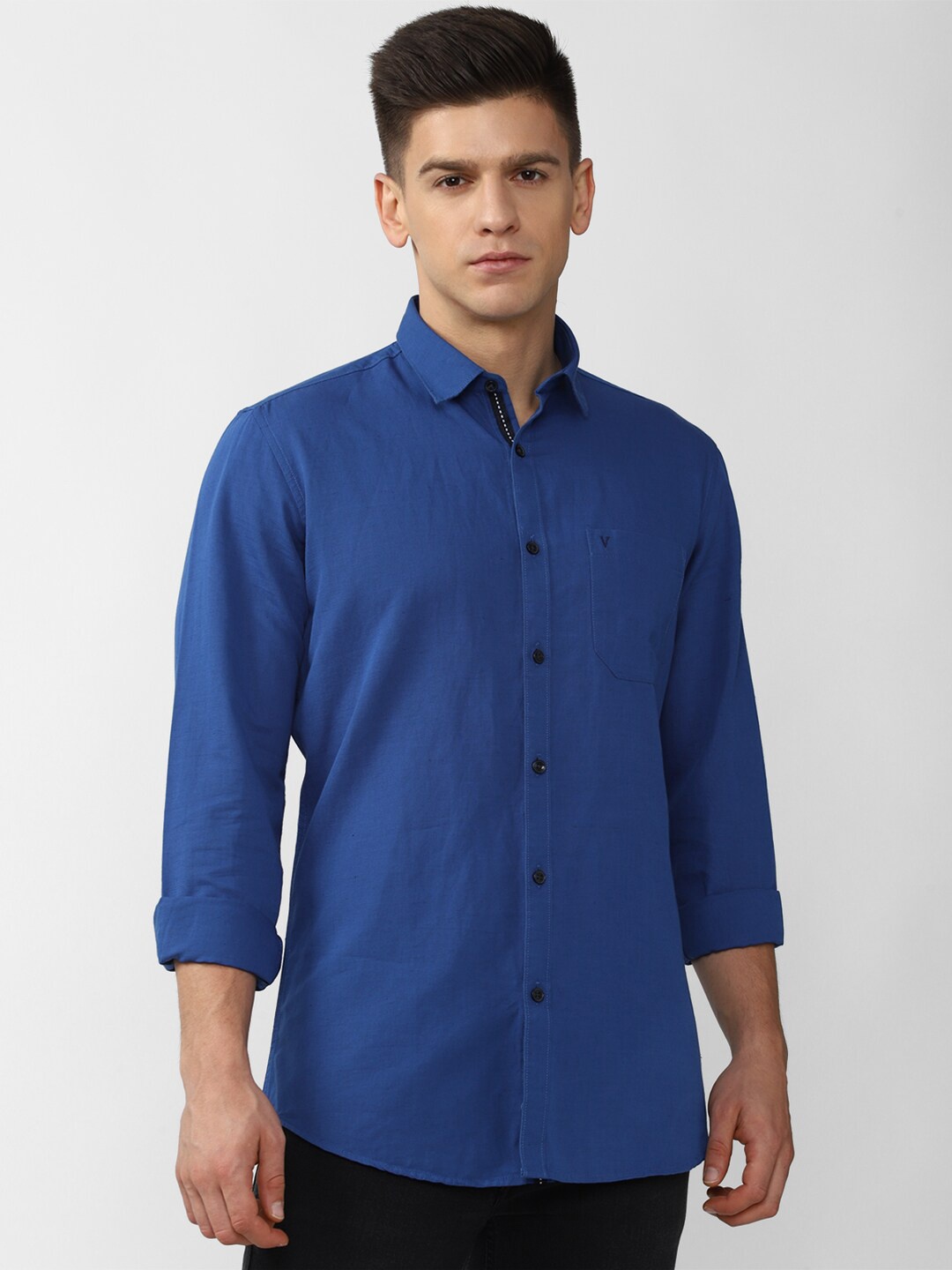 

Van Heusen Sport Men Blue Slim Fit Casual Shirt