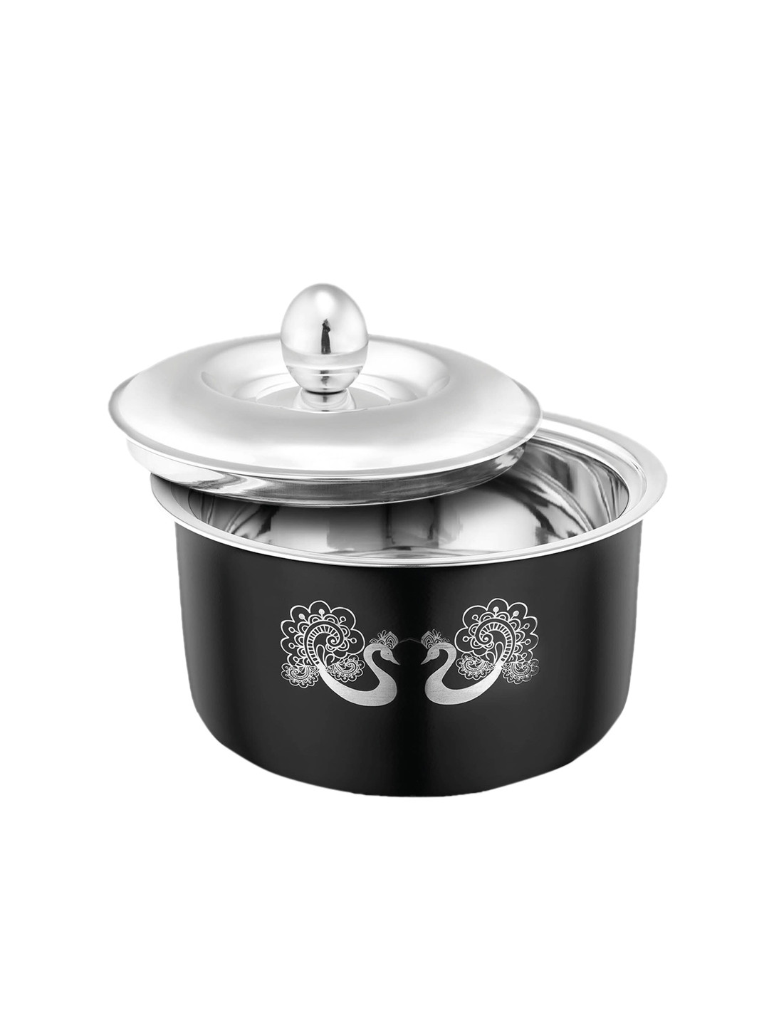 

FNS Black Solid Stainless Steel Casserole- 1600ML