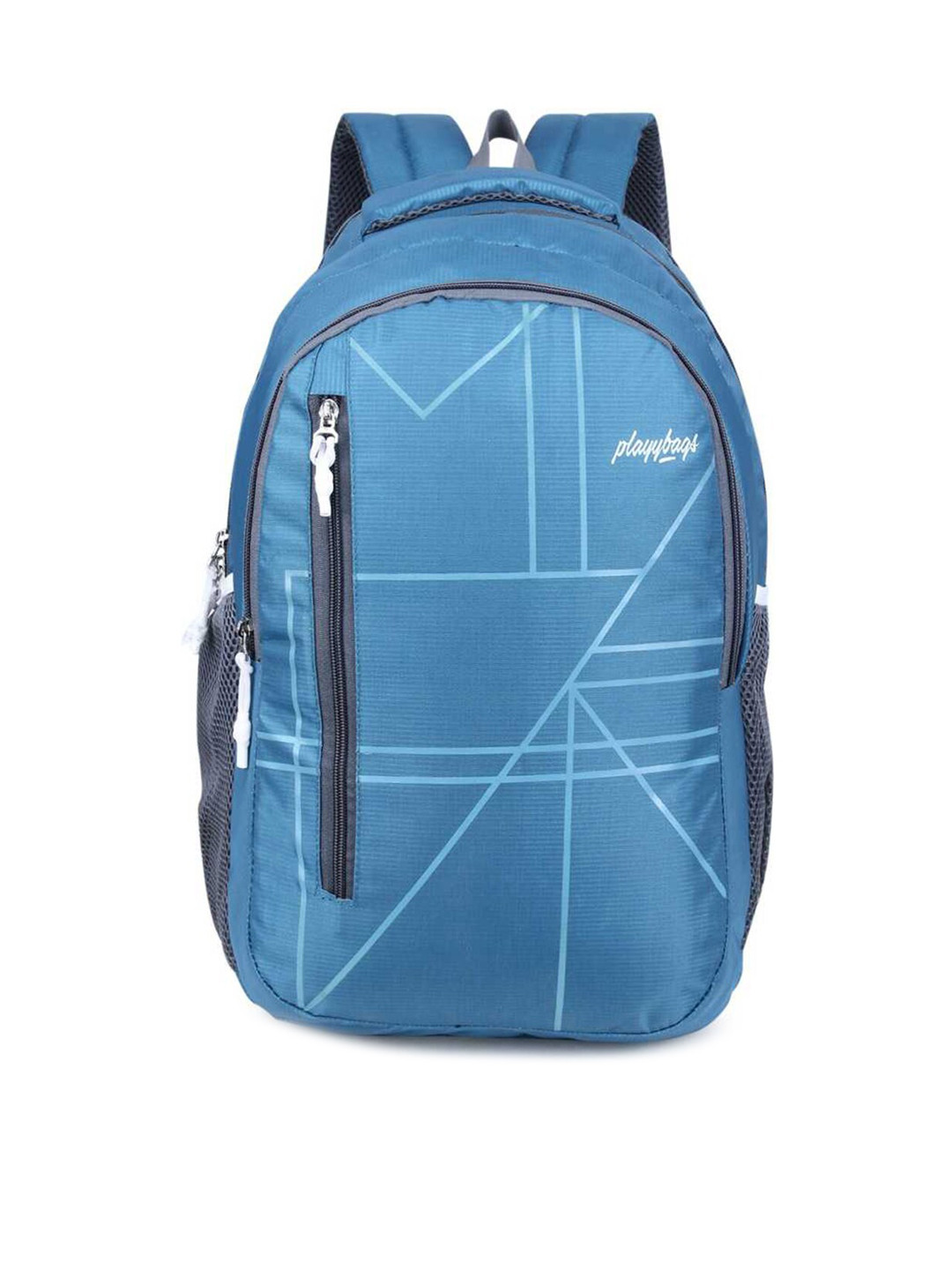 

PLAYYBAGS Unisex Blue Polyester Casual Backpack