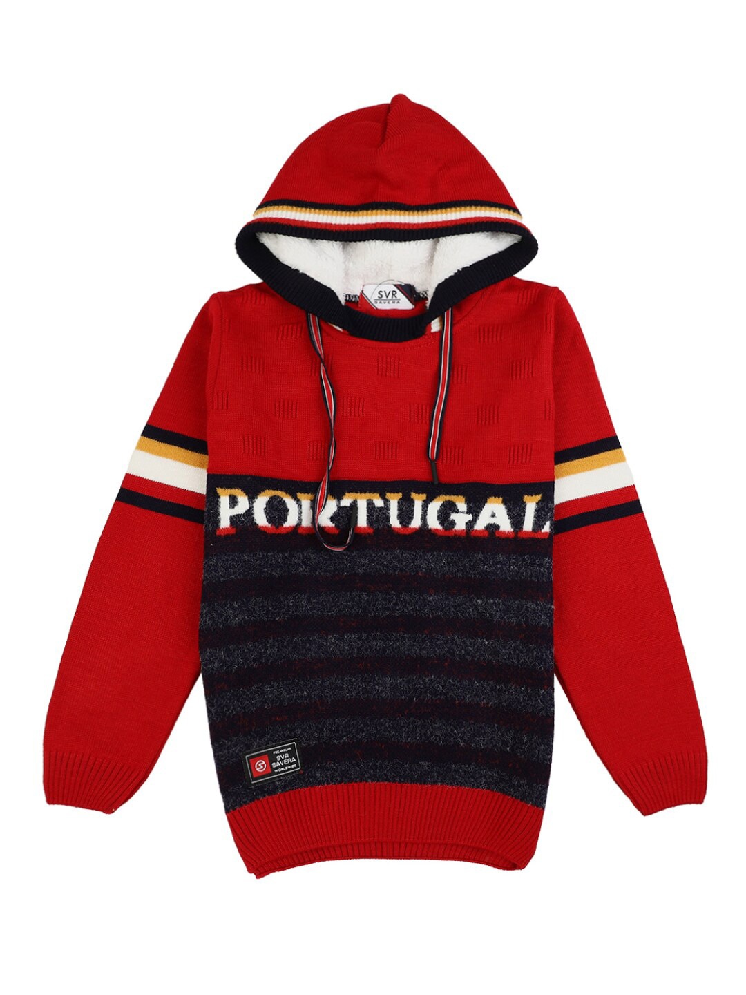 

V-Mart Boys Red Printed Sweatshirt