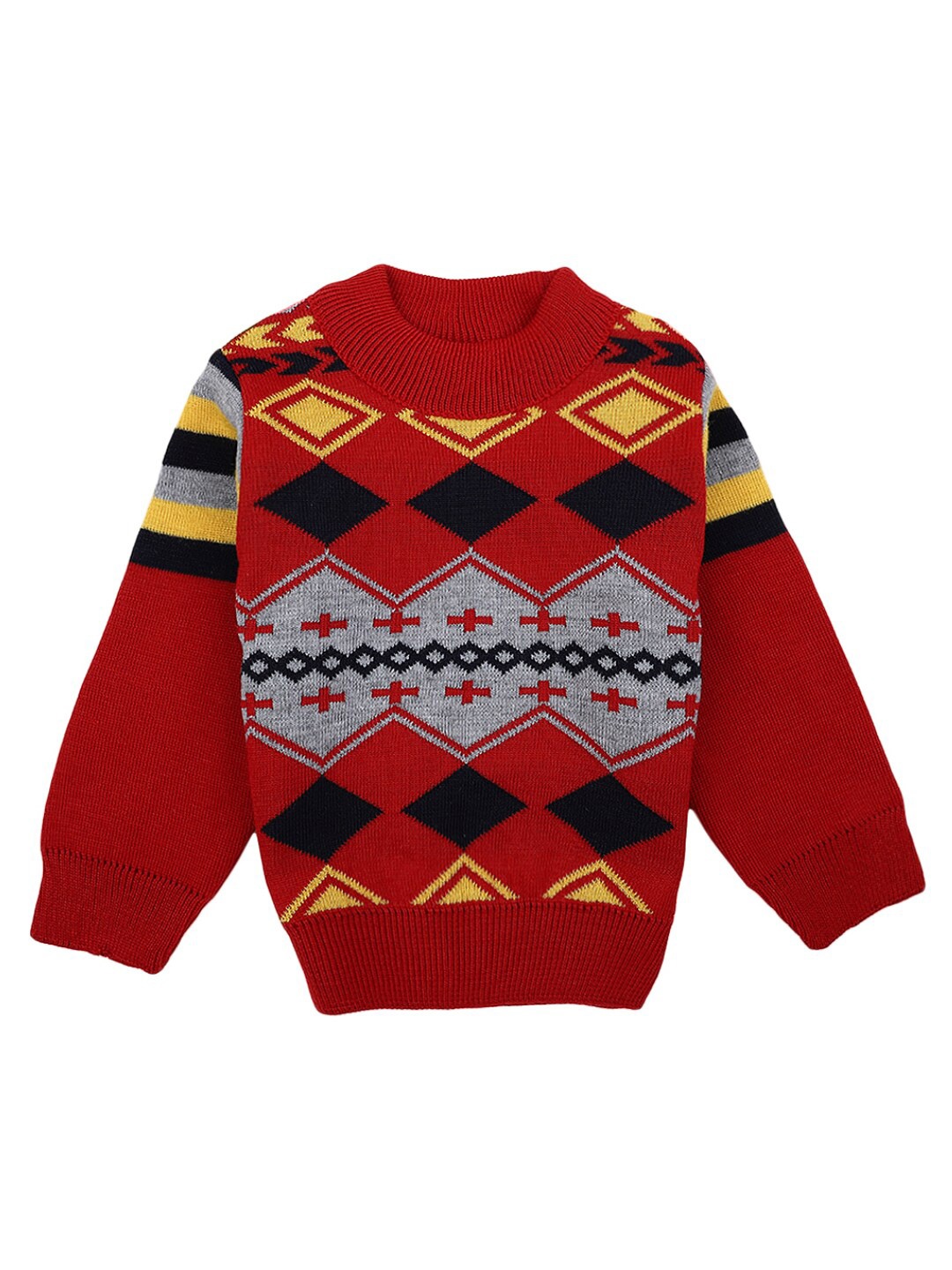 

V-Mart Boys Red Printed Sweatshirt