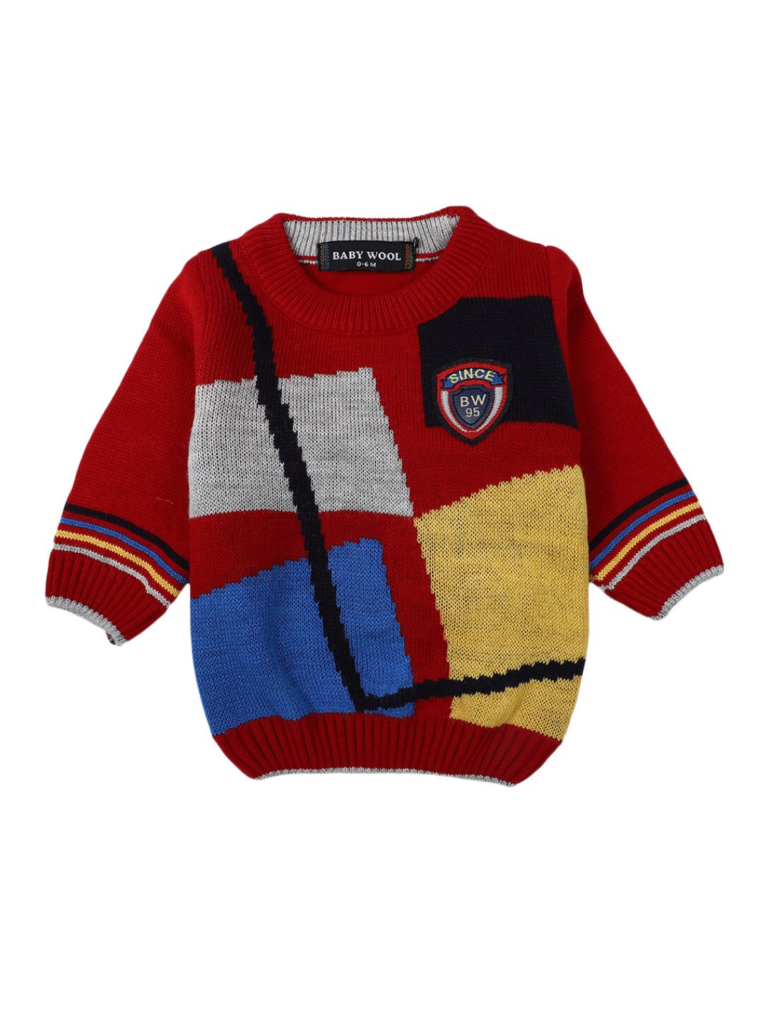 

V-Mart Unisex Kids Red Printed Sweatshirt