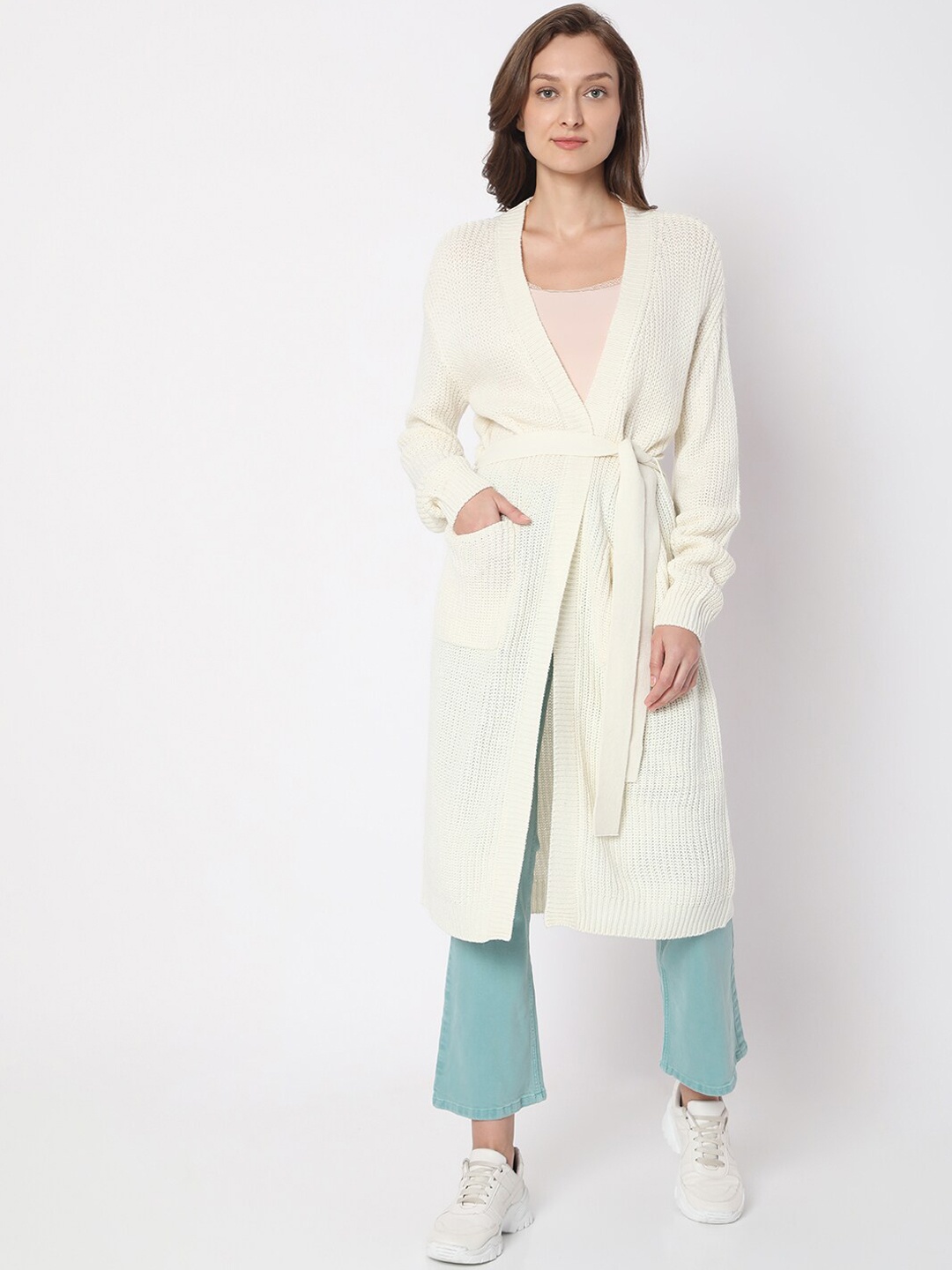 Vero Moda Women Beige Longline