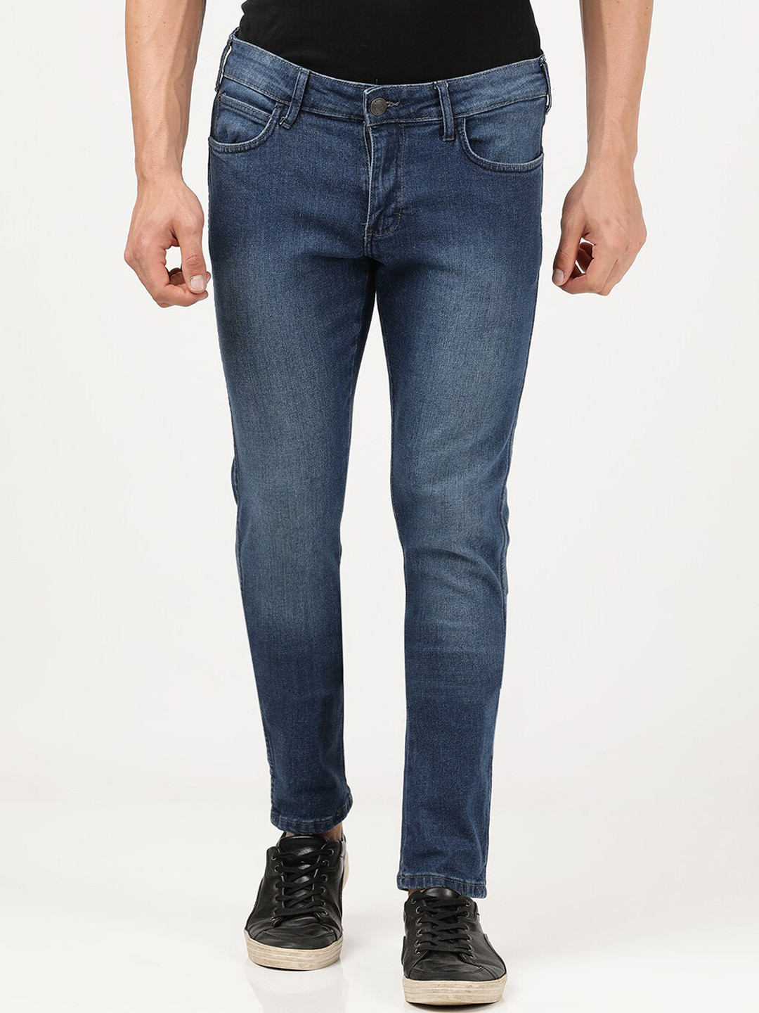 

Wrangler Men Blue Vegas Skinny Fit Low-Rise Light Fade Stretchable Jeans
