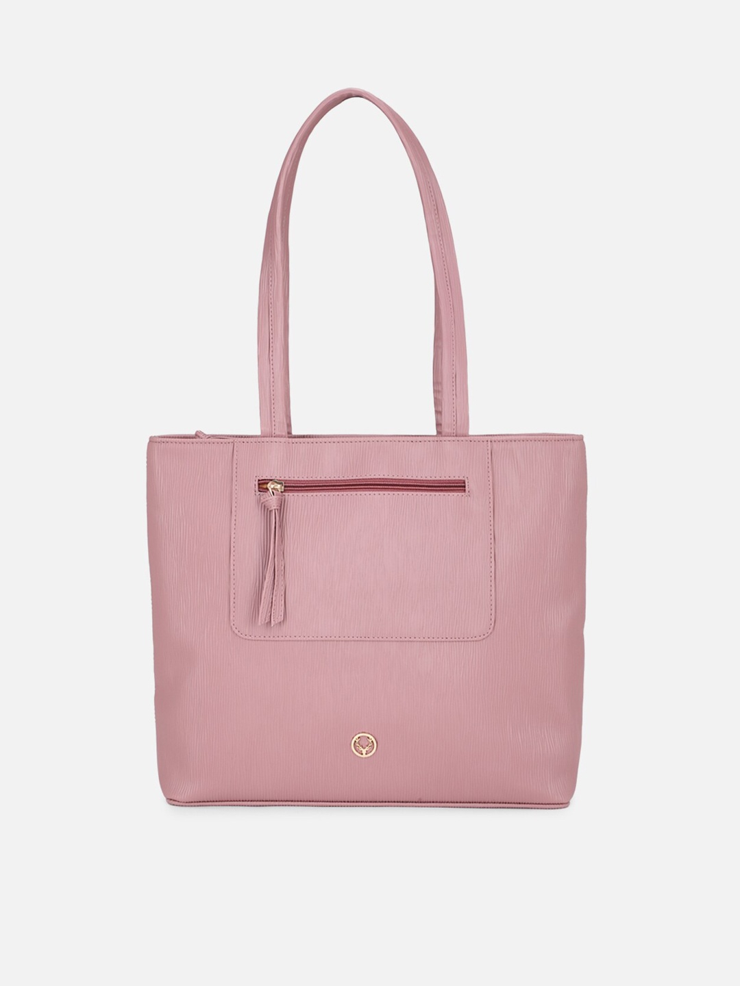 

Allen Solly Pink PU Structured Shoulder Bag