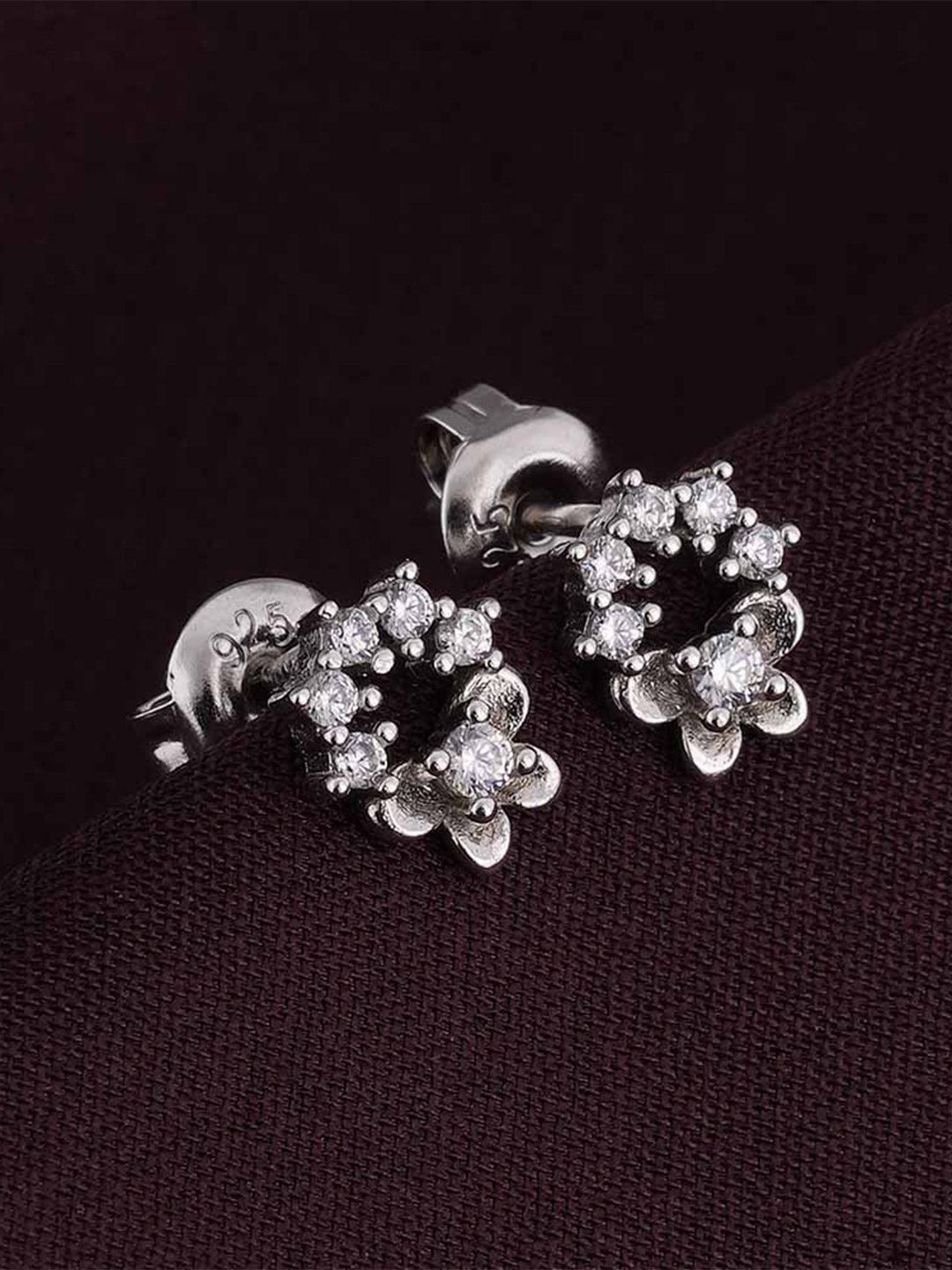 

PALMONAS 925 sterling silver Quirky Studs Earrings