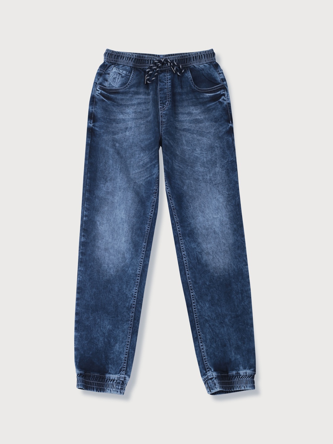 

Gini and Jony Boys Blue Heavy Fade Jeans