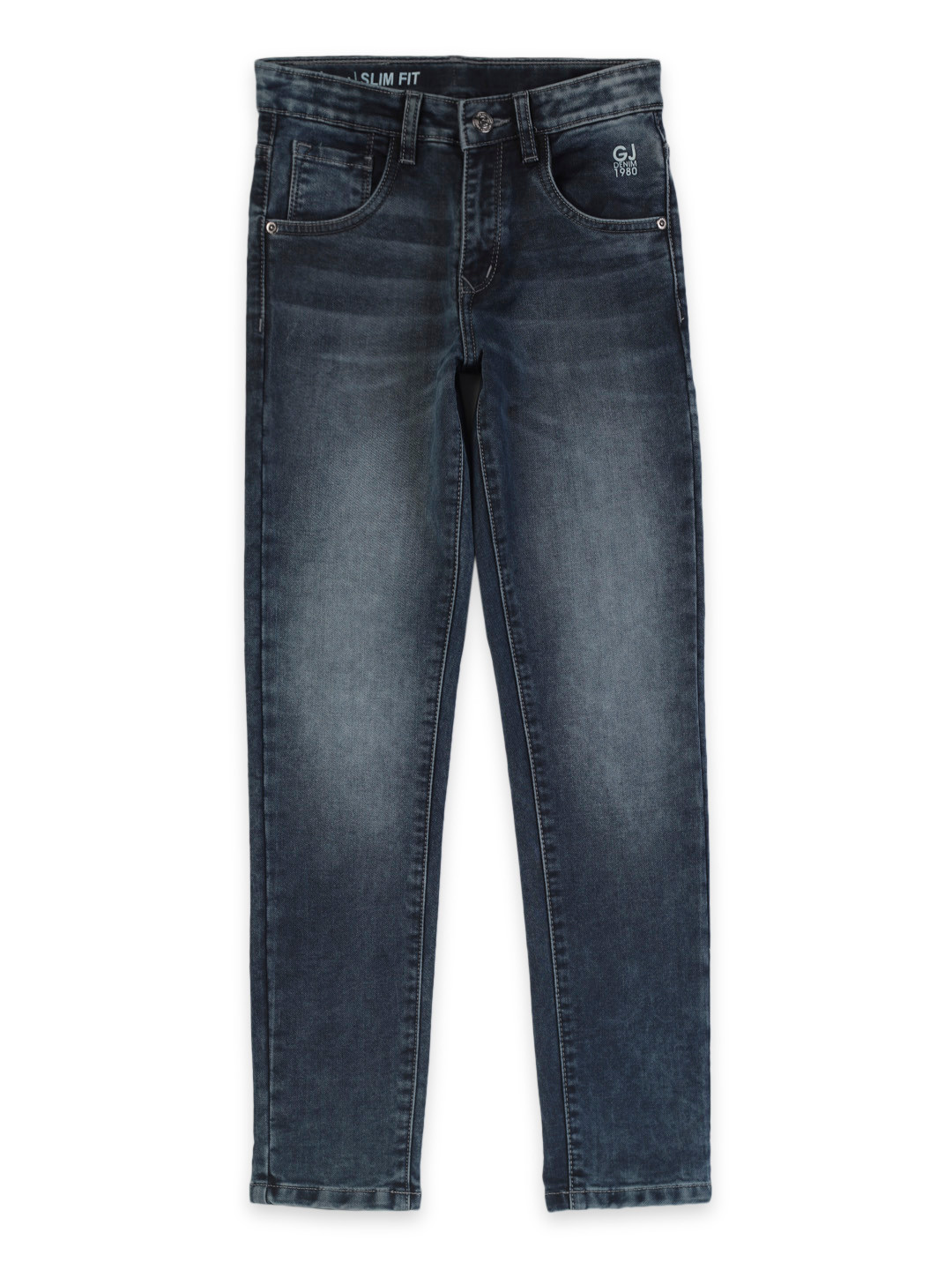 

Gini and Jony Boys Blue Heavy Fade Jeans