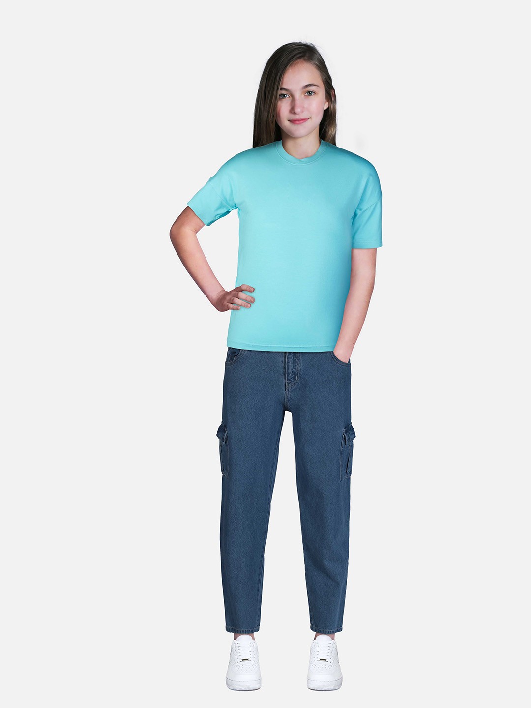 

Gini and Jony Girls Blue Jeans